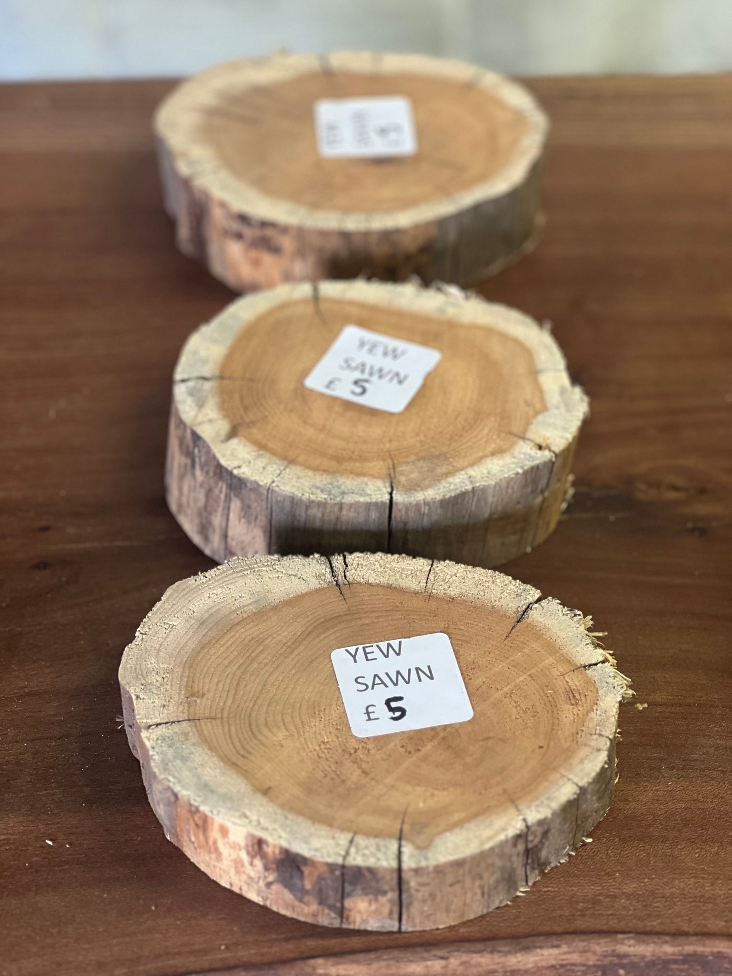 Yew - 150x120x50mm Sawn