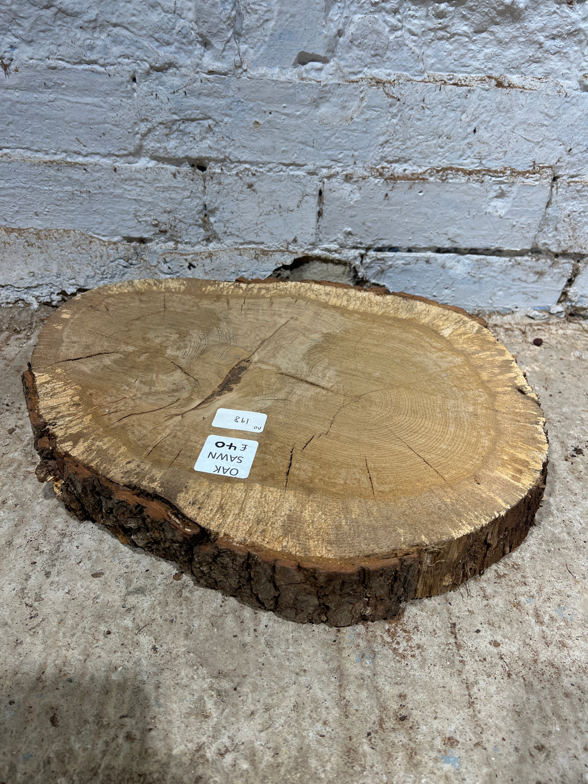 Oak No 198 - 350x440x60mm Sawn