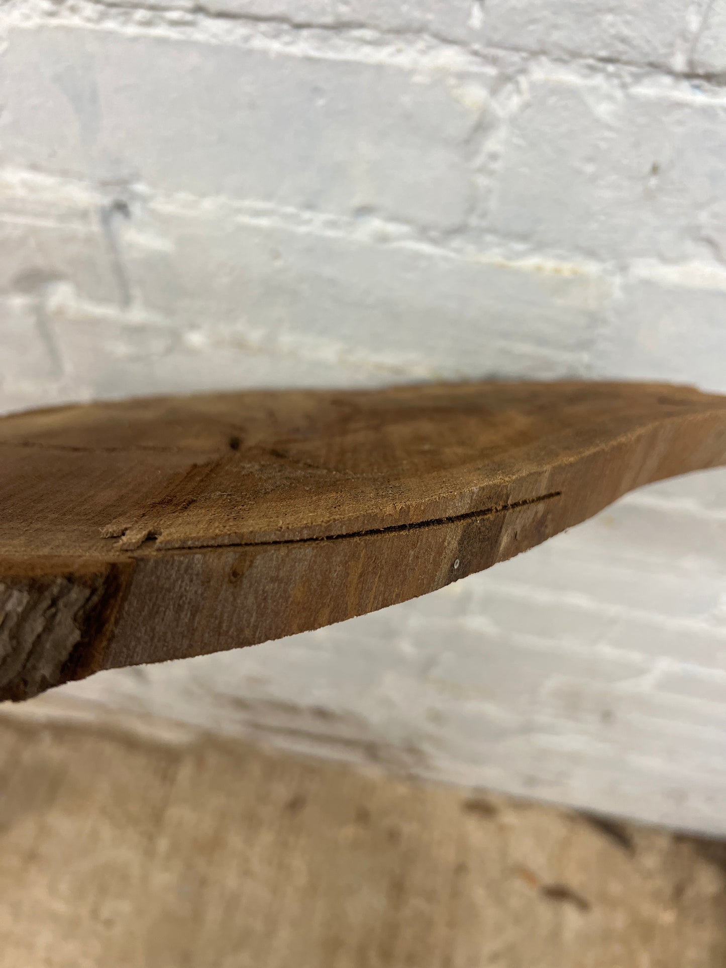 Burr Elm No 107 - 350x240x20mm Sawn