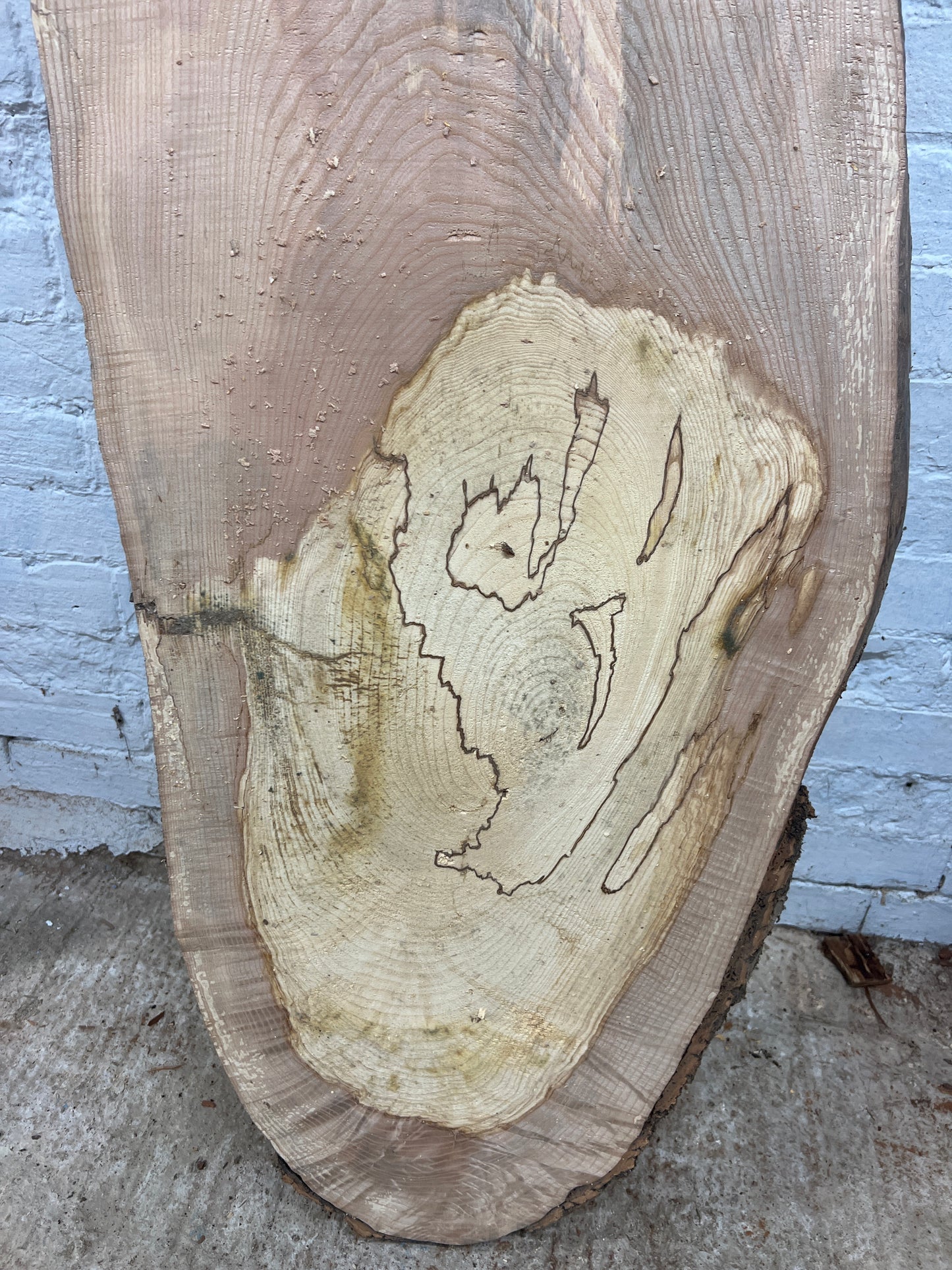 Ash No 35 - 1880x300-500x50mm Planed