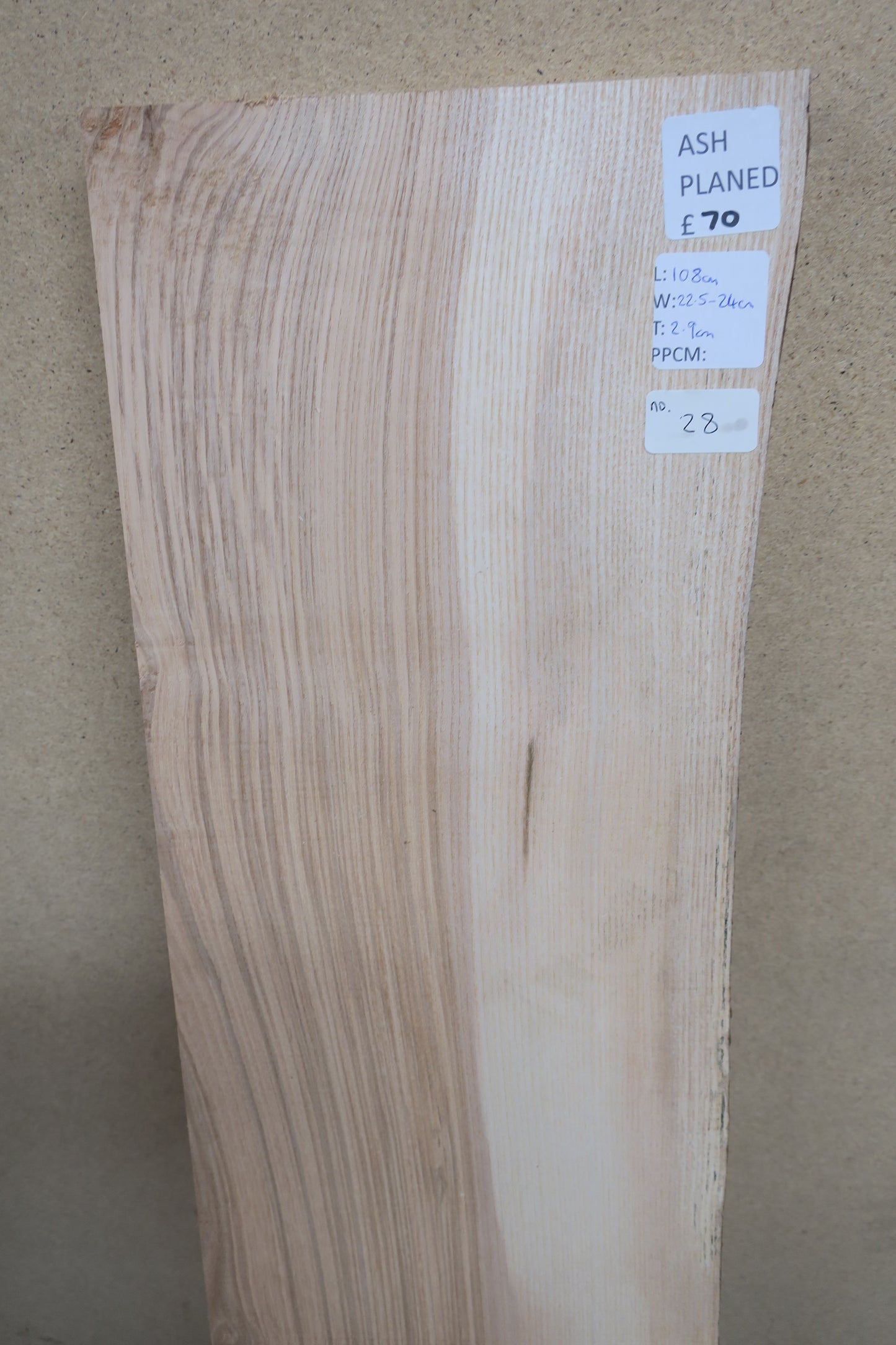 Ash No 28 - 1080x225-240x29mm Planed