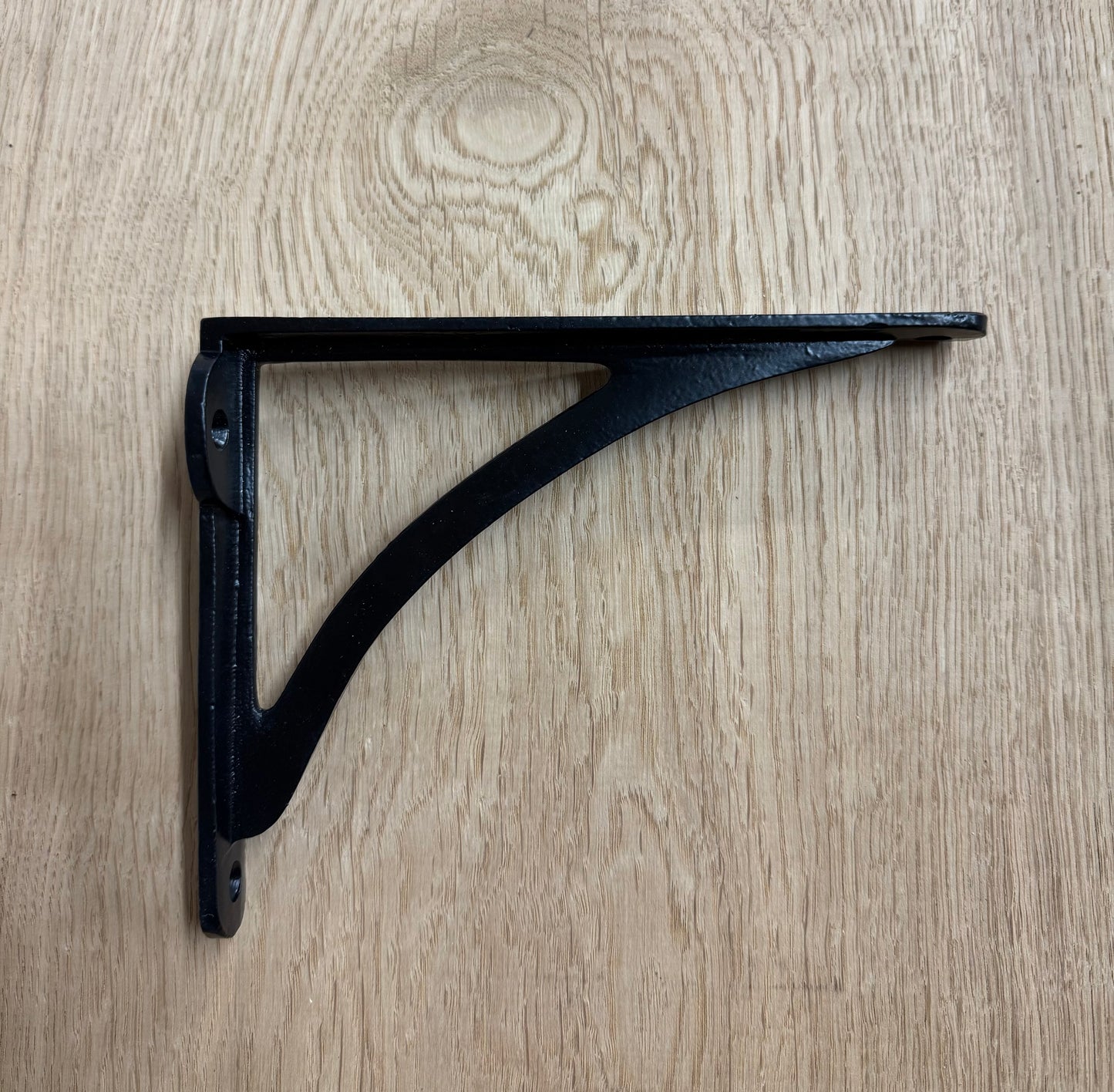 BLACK Premium Cast Iron Shelf Bracket - All Sizes