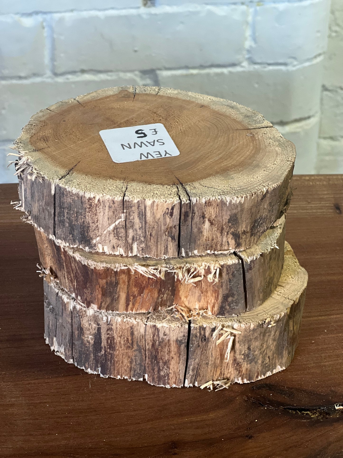 Yew - 150x120x50mm Sawn