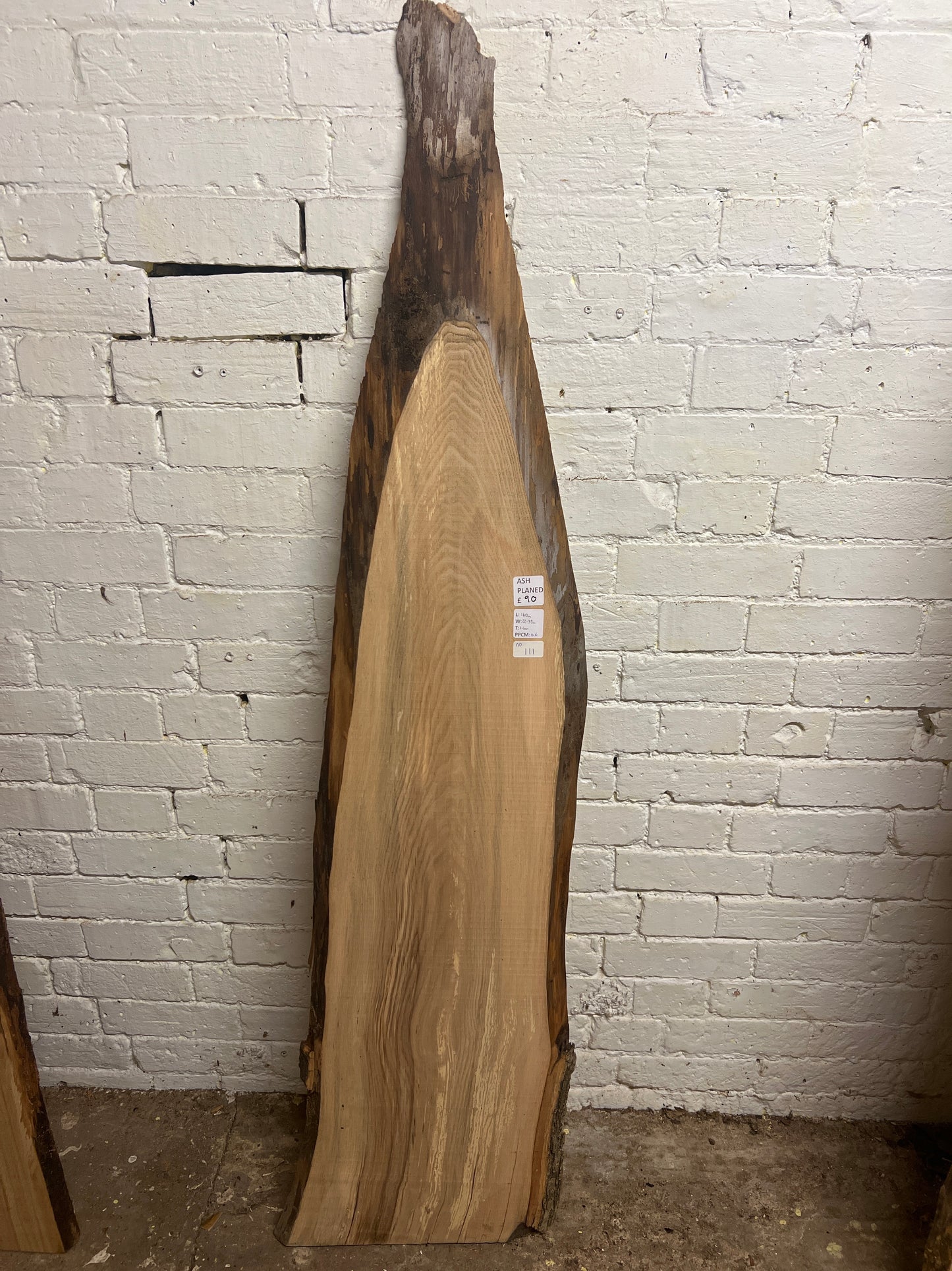 Ash No 111 - 1600x220-390x26mm Planed