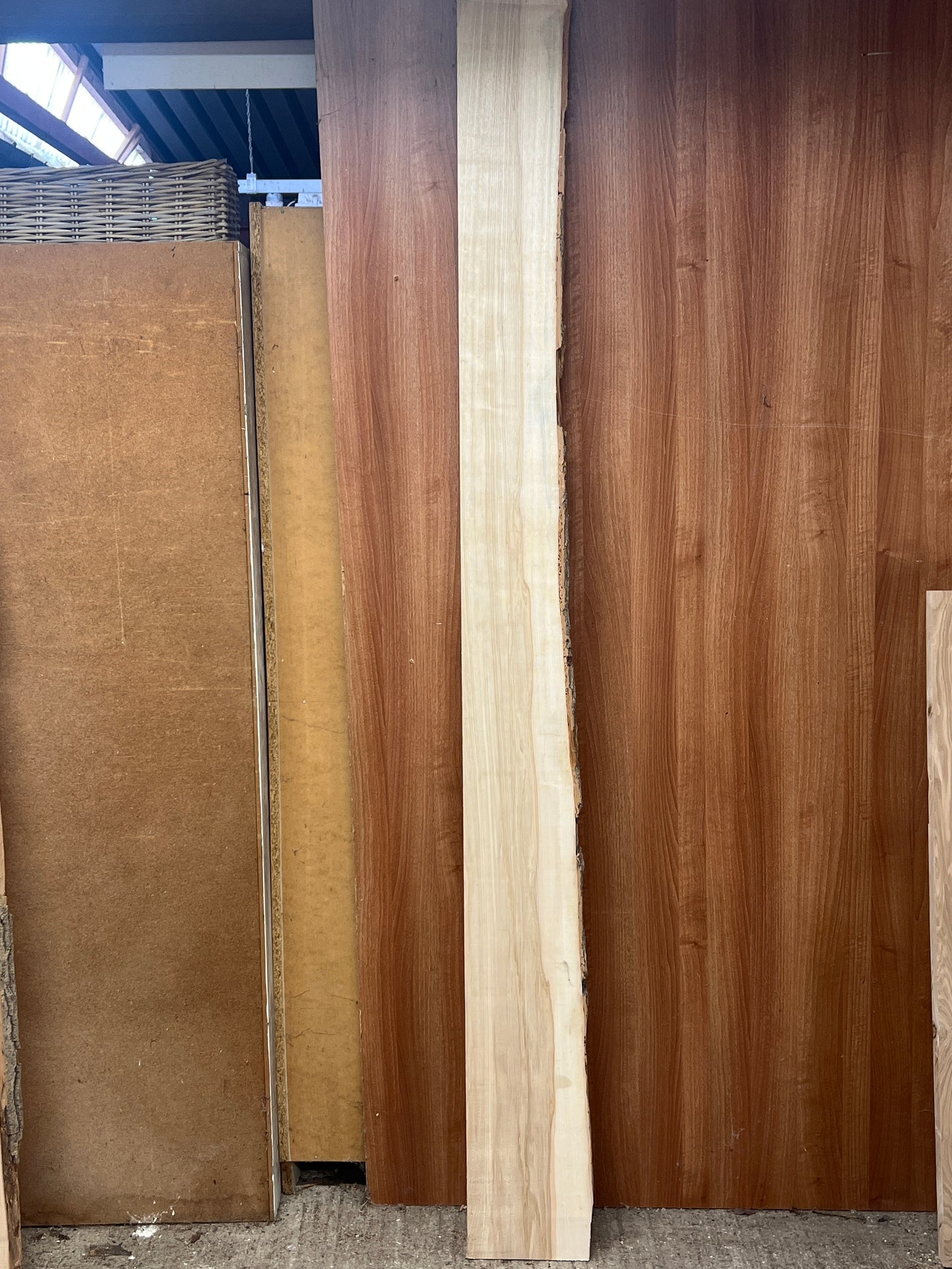 Ash No 99 - 2350x200-240x38mm Planed