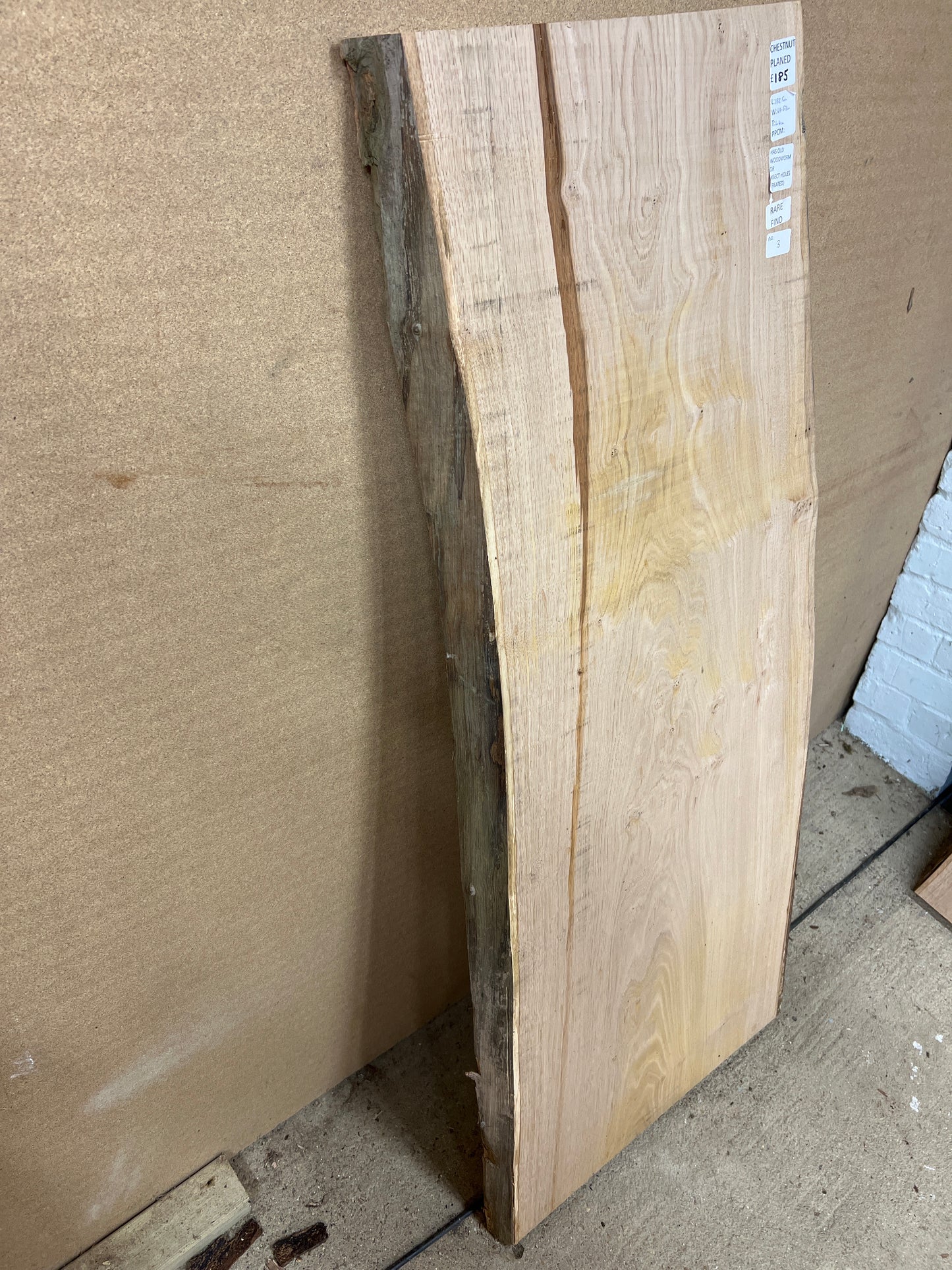 Chestnut No 3 - 1325x490-570x44mm Planed