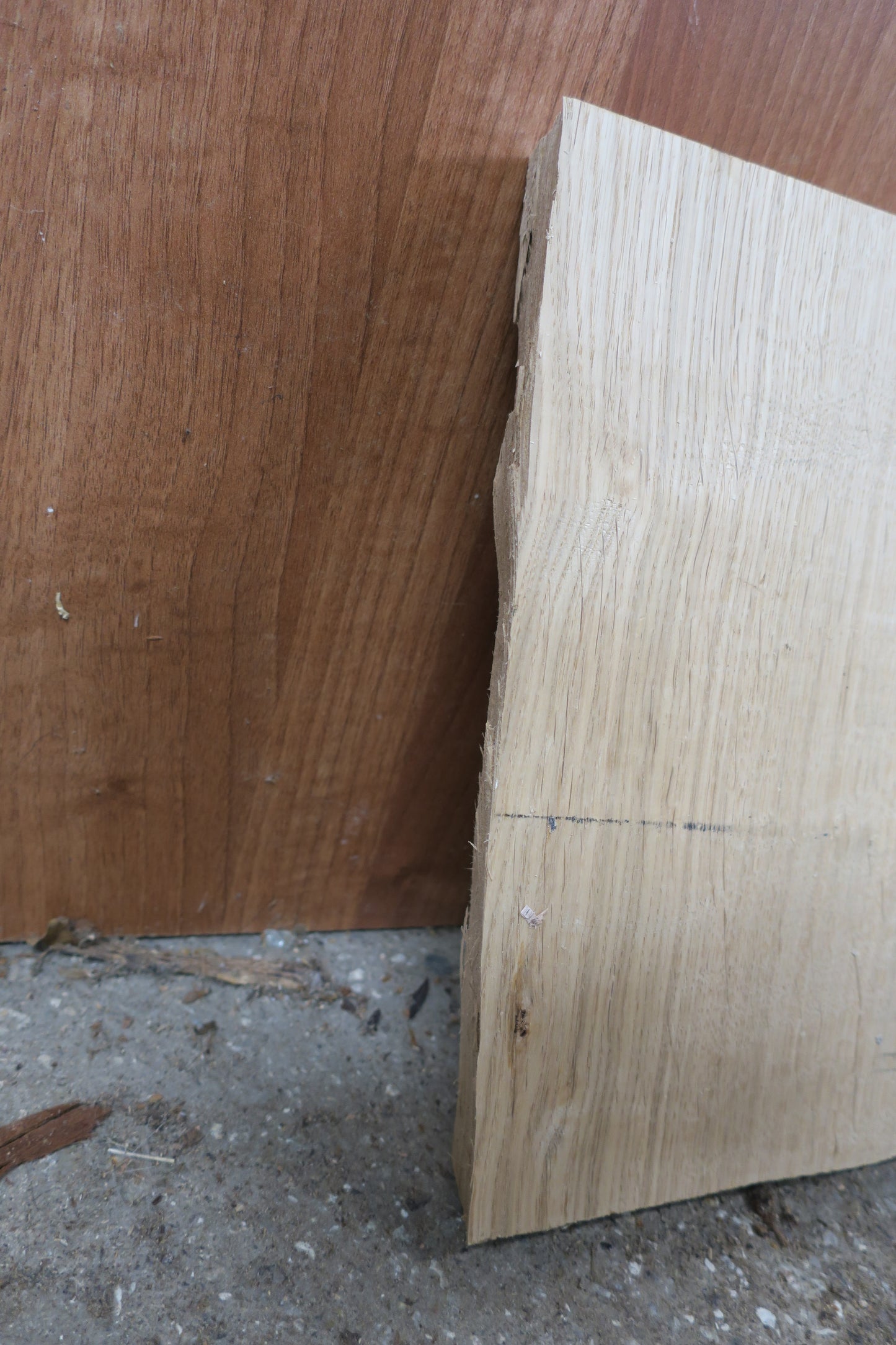 Oak No 42 - 305x235-345x40mm Planed