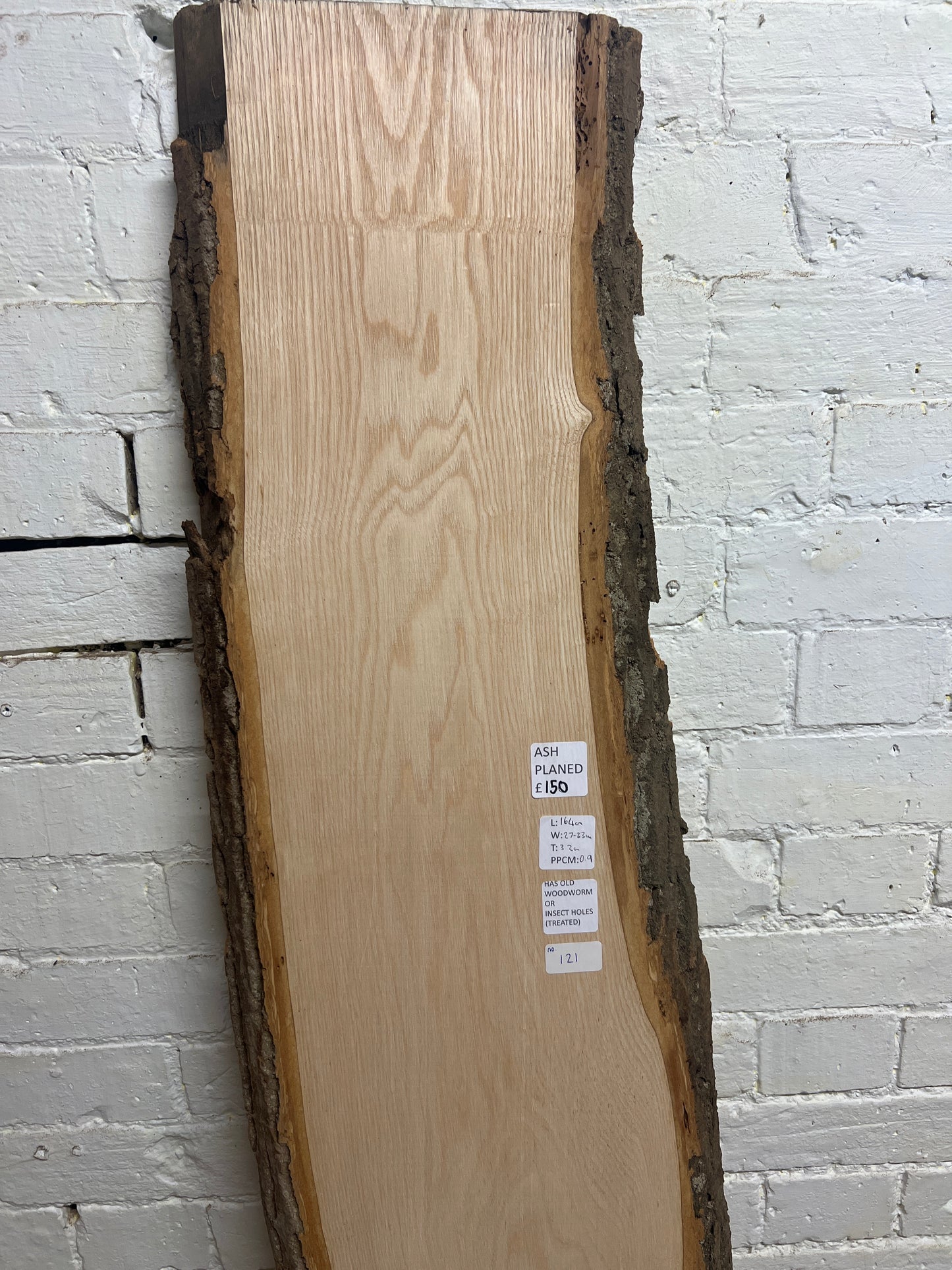 Ash No 121 - 1640x270-330x32mm Planed