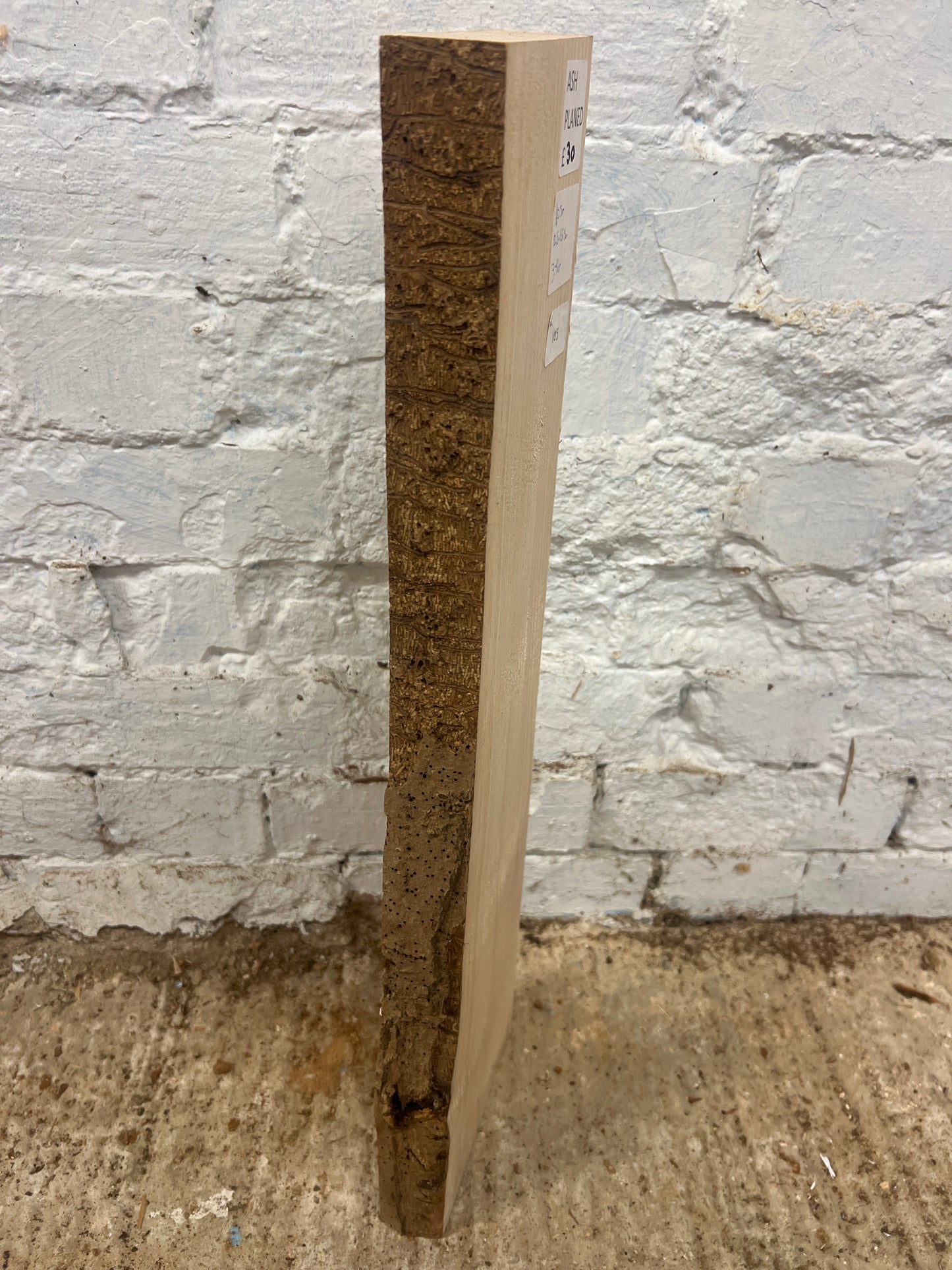 Ash No 105 - 605x125-155x38mm Planed