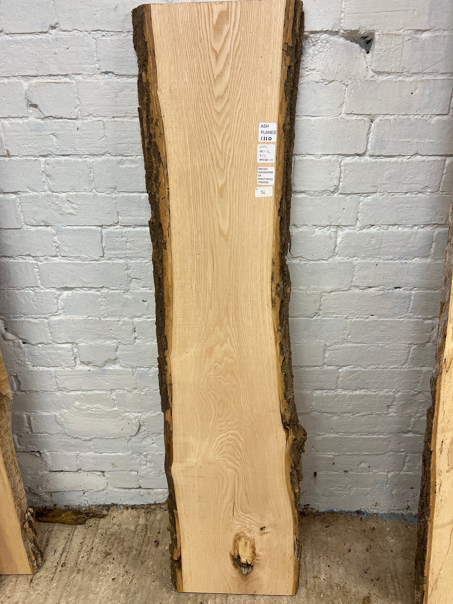 Ash No 36 - 1470x310-370x35mm Planed