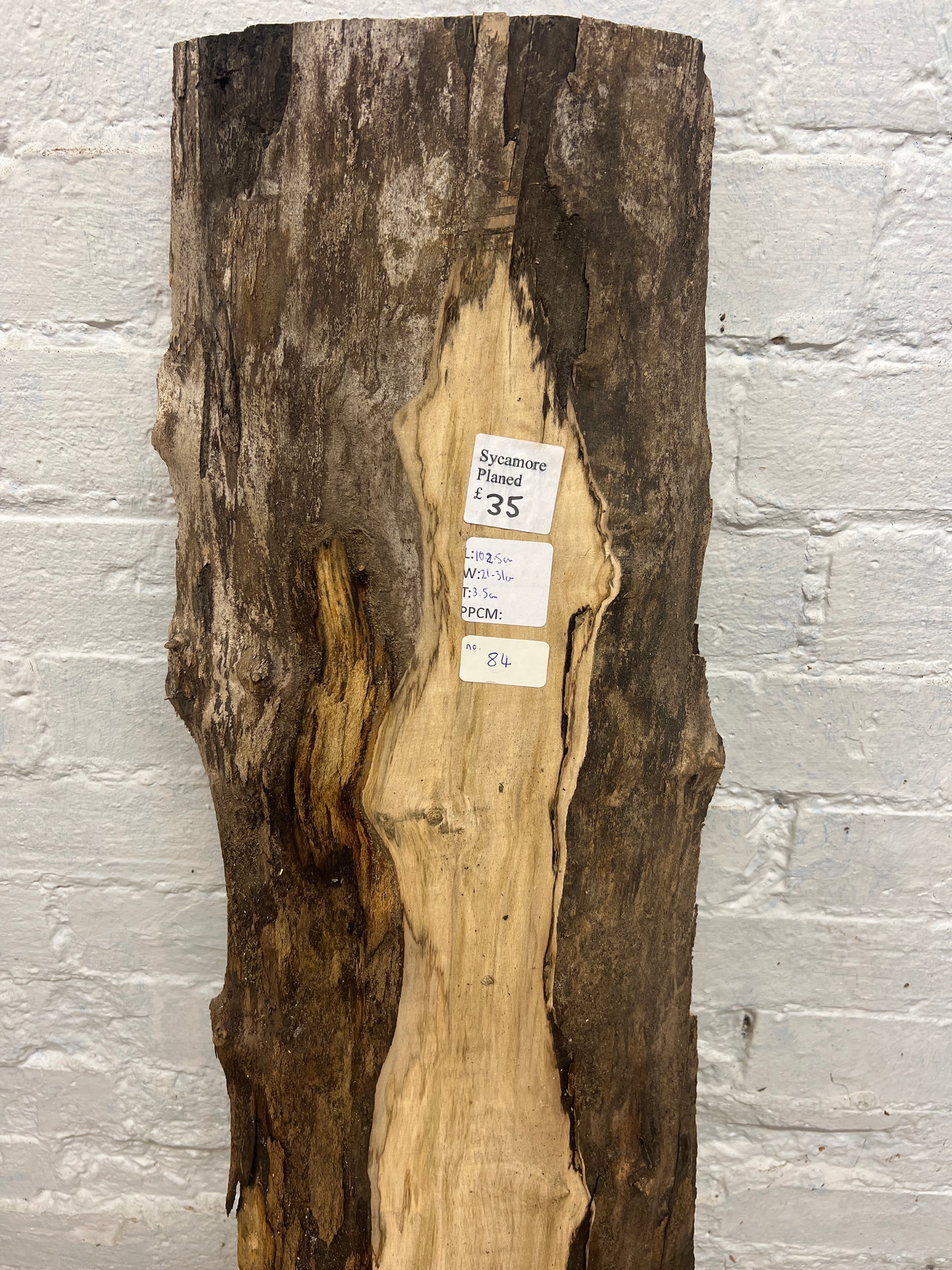 Sycamore No 84 - 1025x210-310x35mm Planed