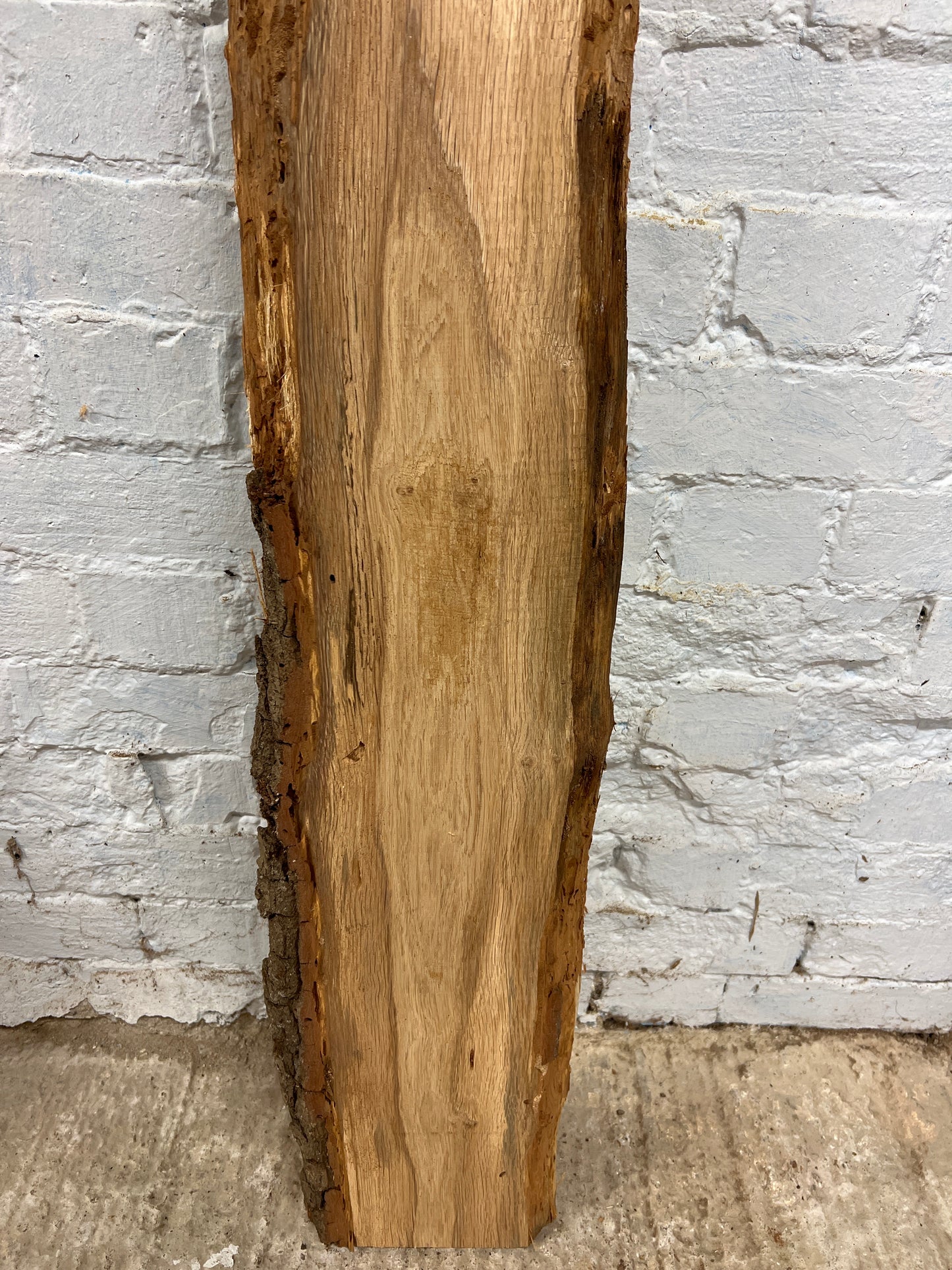 Oak Planed No 47 - 1420x120-210x30mm Planed