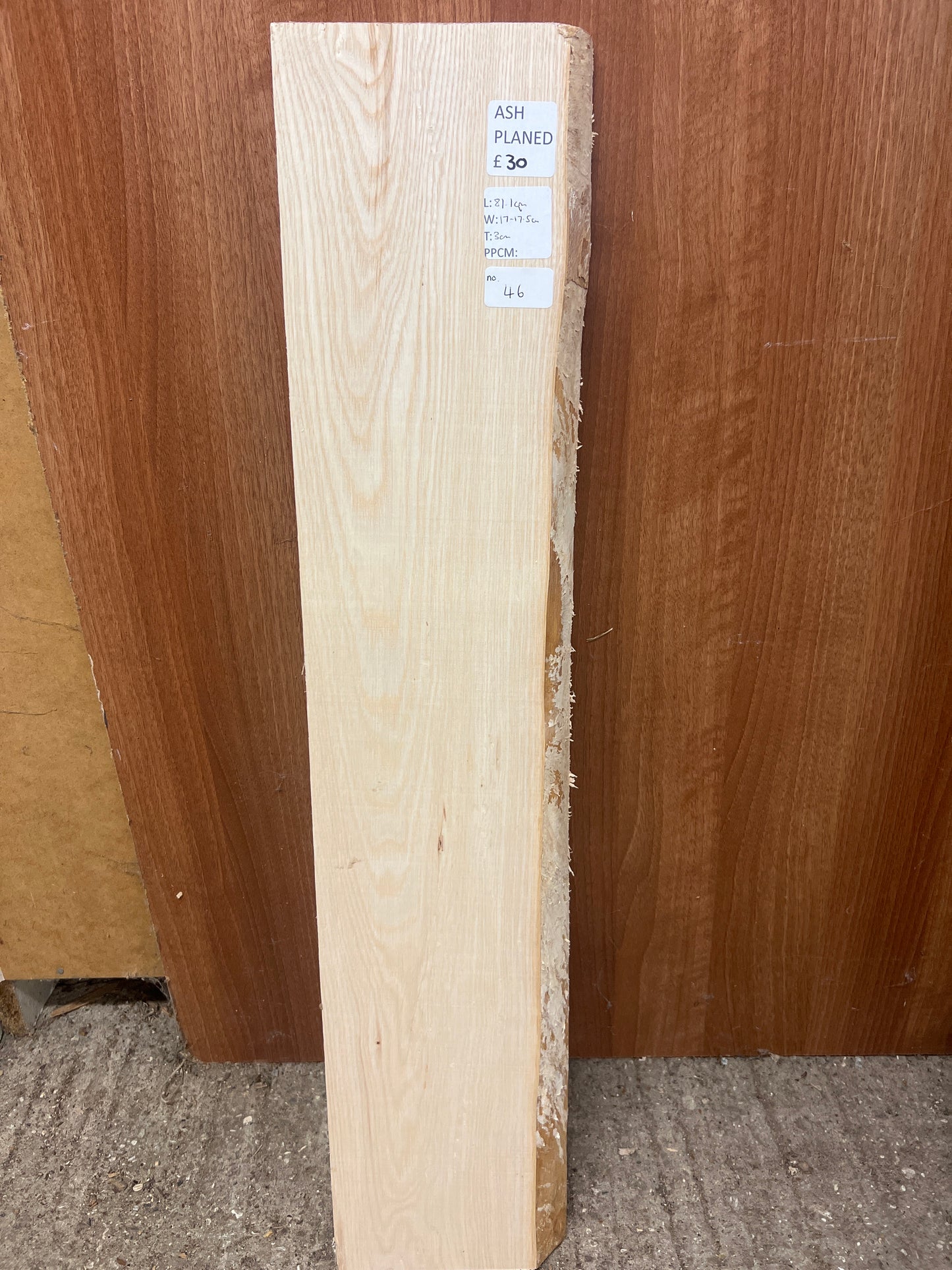 Ash No 46 - 811x170-175x30mm Planed