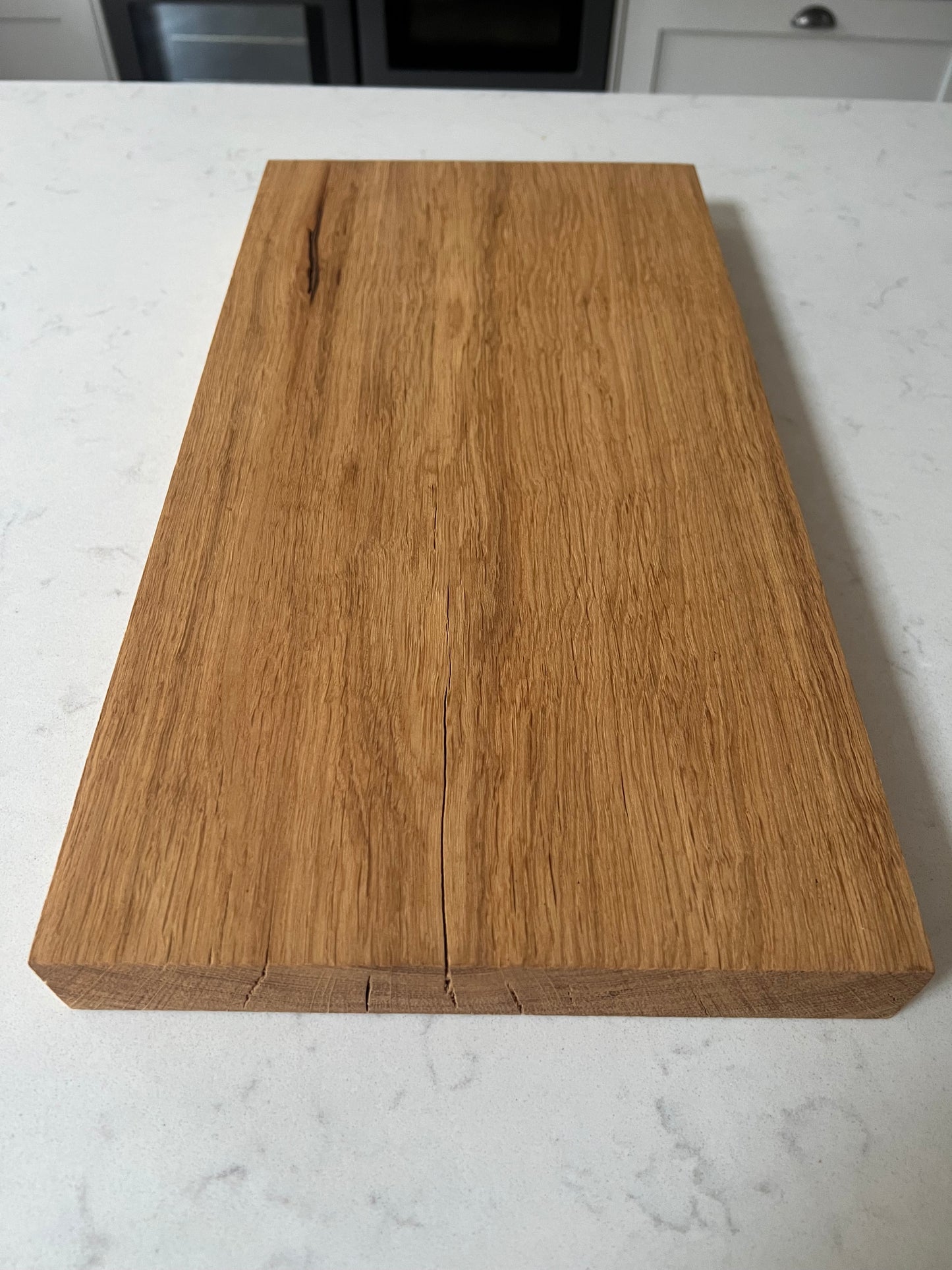 Large Solid English Oak Hand Made Kitchen Chopping Serving Cheese Board Natural