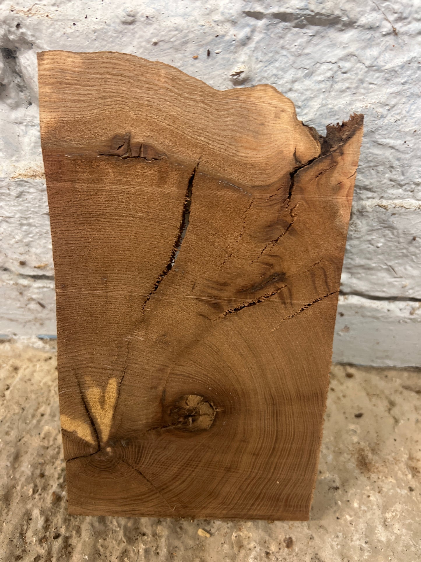 Elm No 116 - 240x140x20mm Sawn