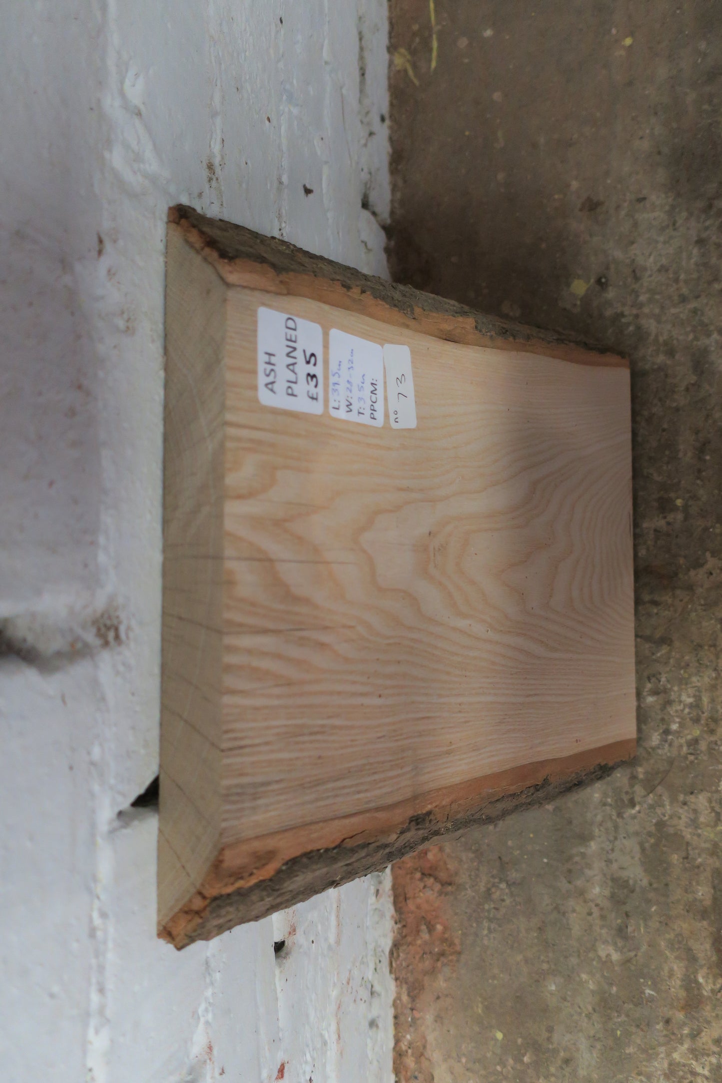 Ash No 73 - 395x280-320x35mm Planed