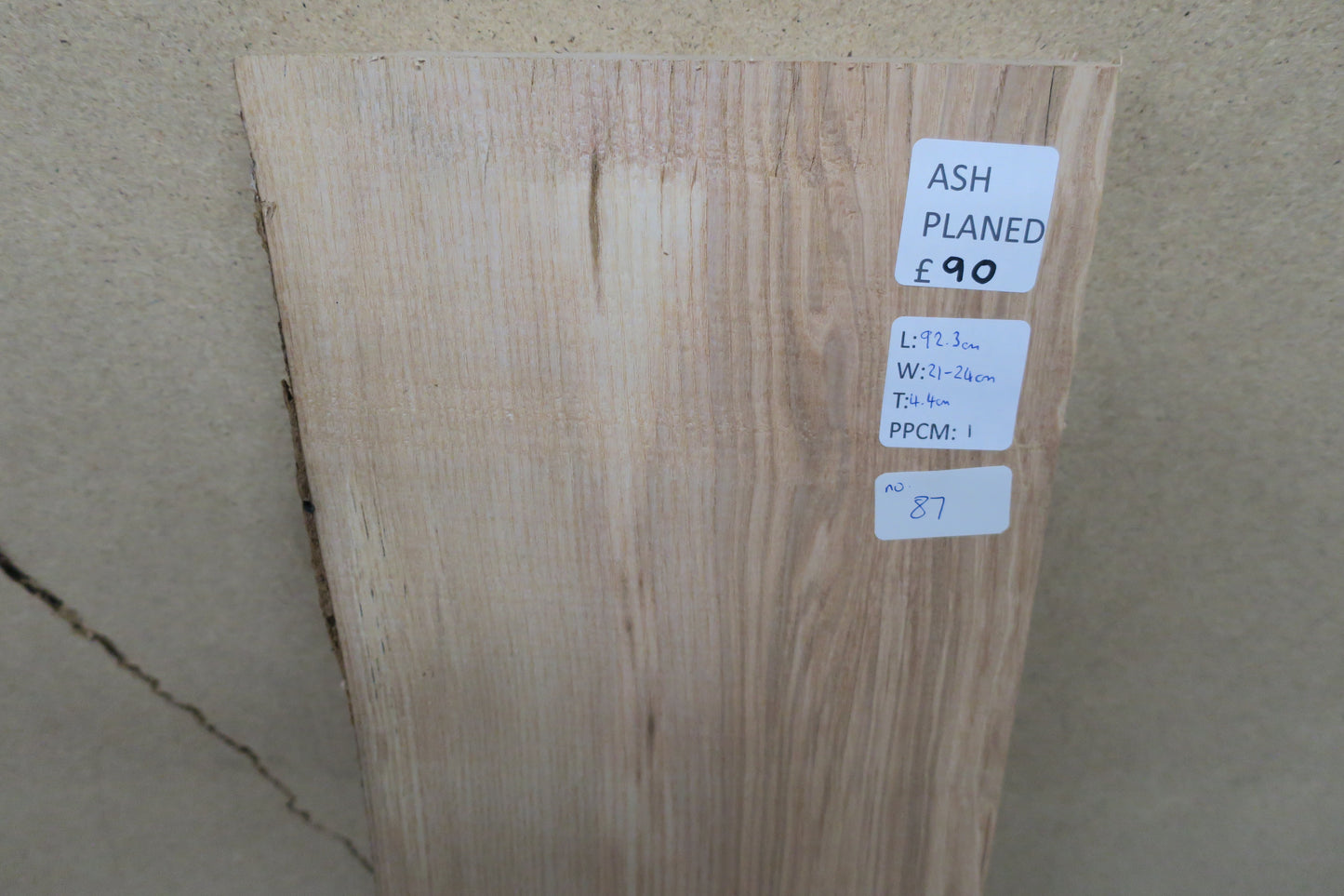 Ash No 87 - 923x210-240x44mm Planed