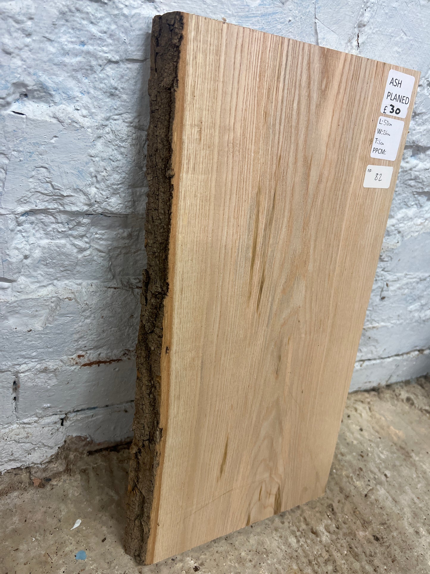 Ash No 82 - 500x260x30mm Planed