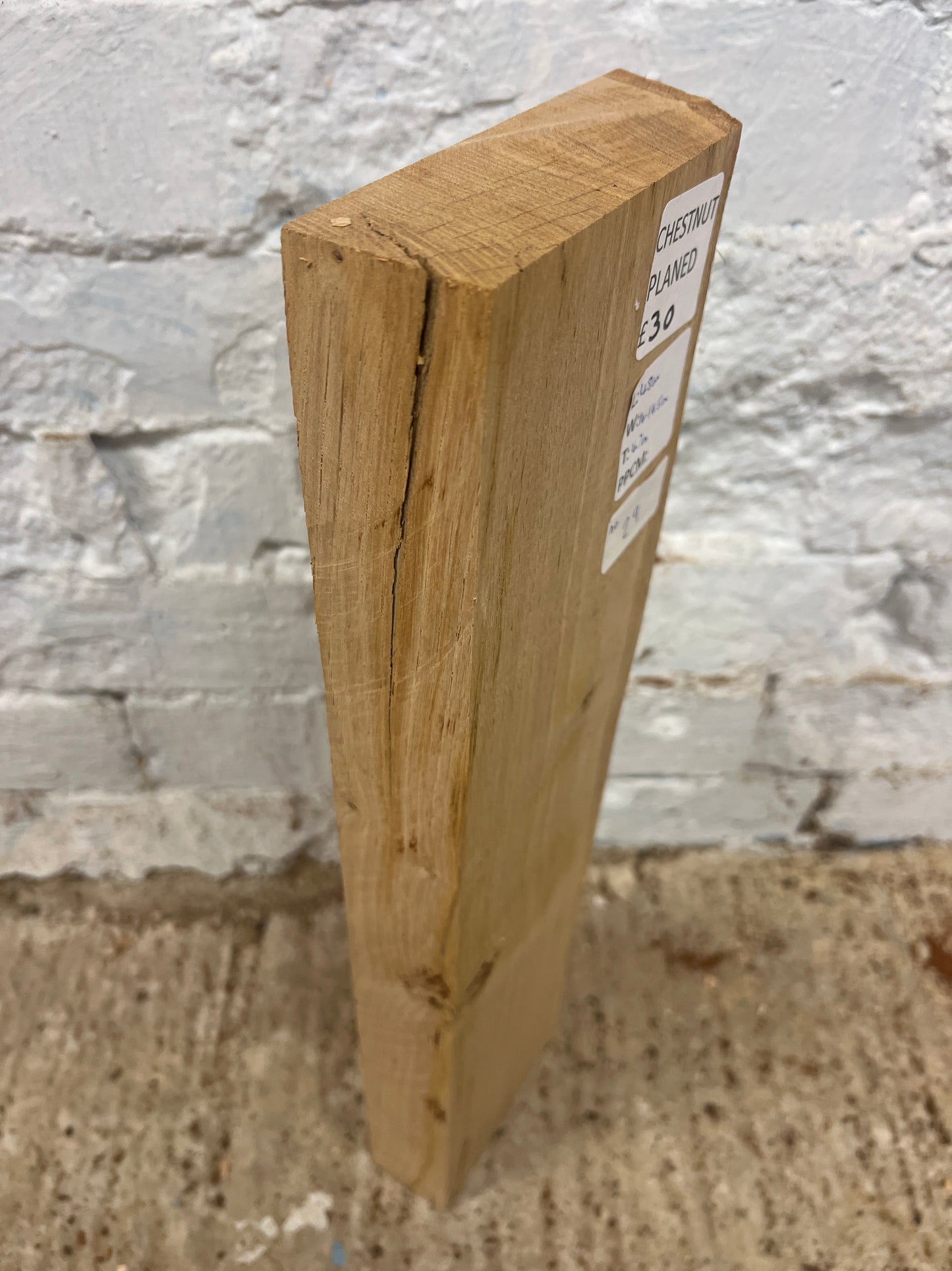 Chestnut No 29 - 480x140-145x47mm Planed