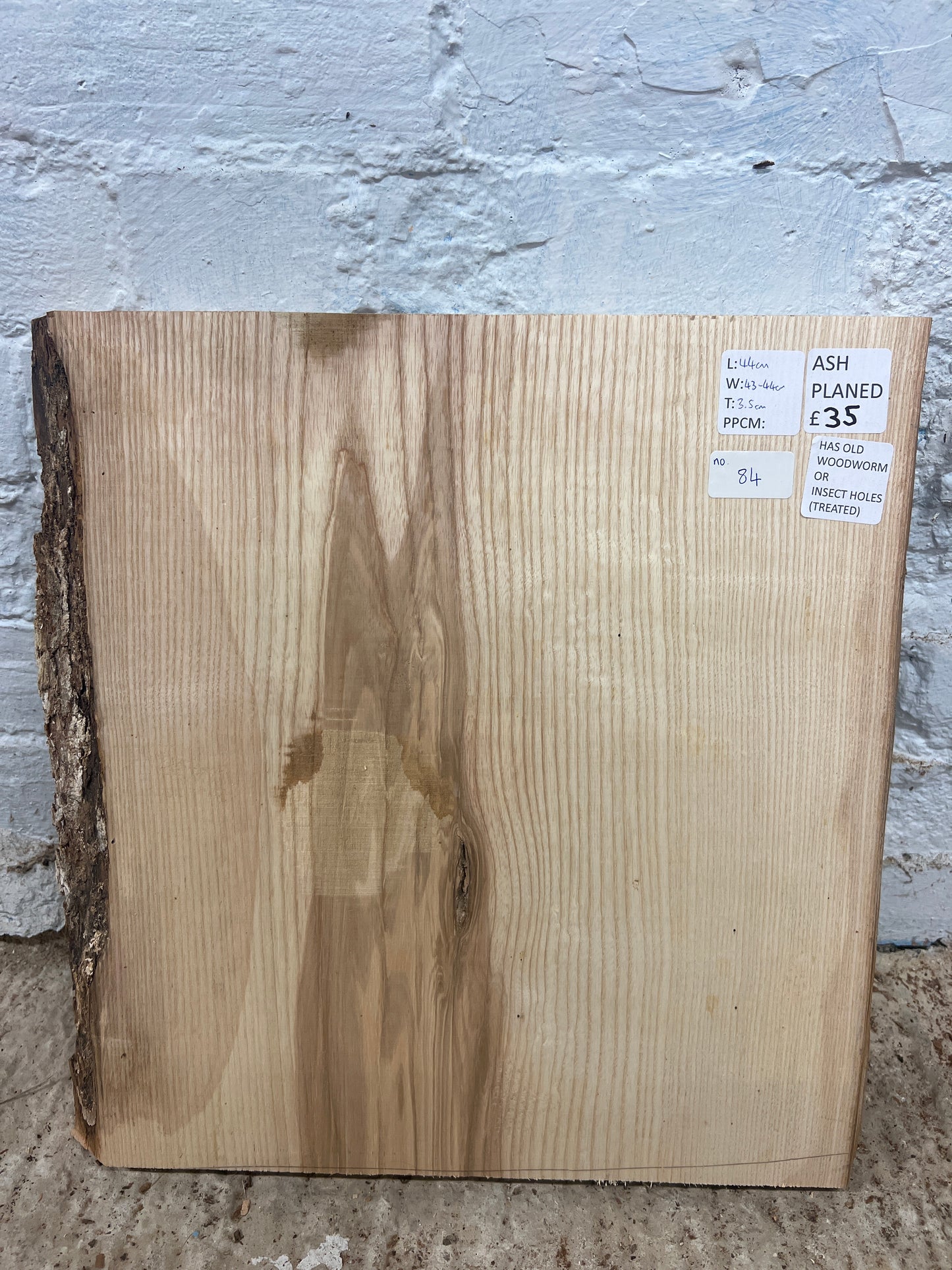 Ash No 84 - 440x430-440x35mm Planed