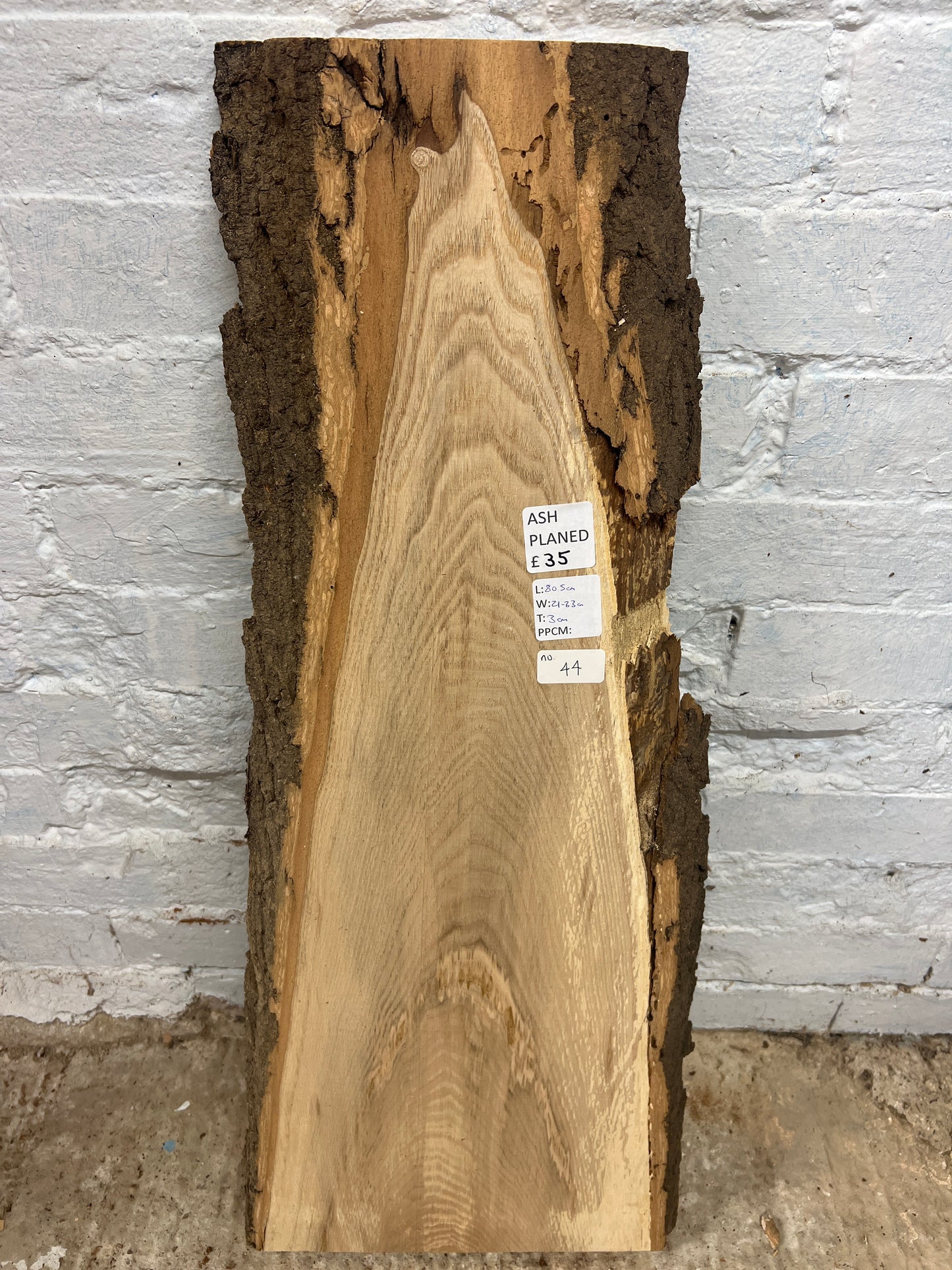 Ash No 44 - 805x220-330x30mm Planed