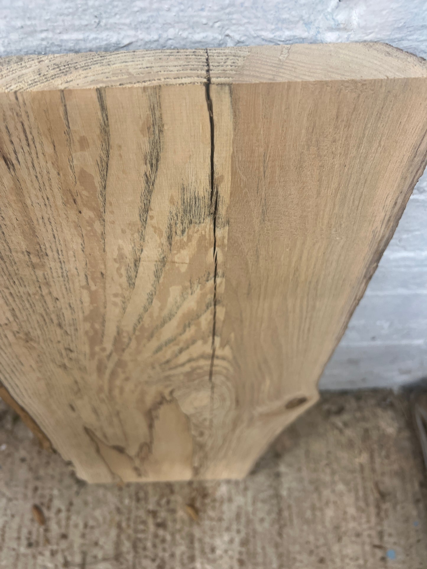 Spalted Ash No 67 - 750x270-310x27mm Planed