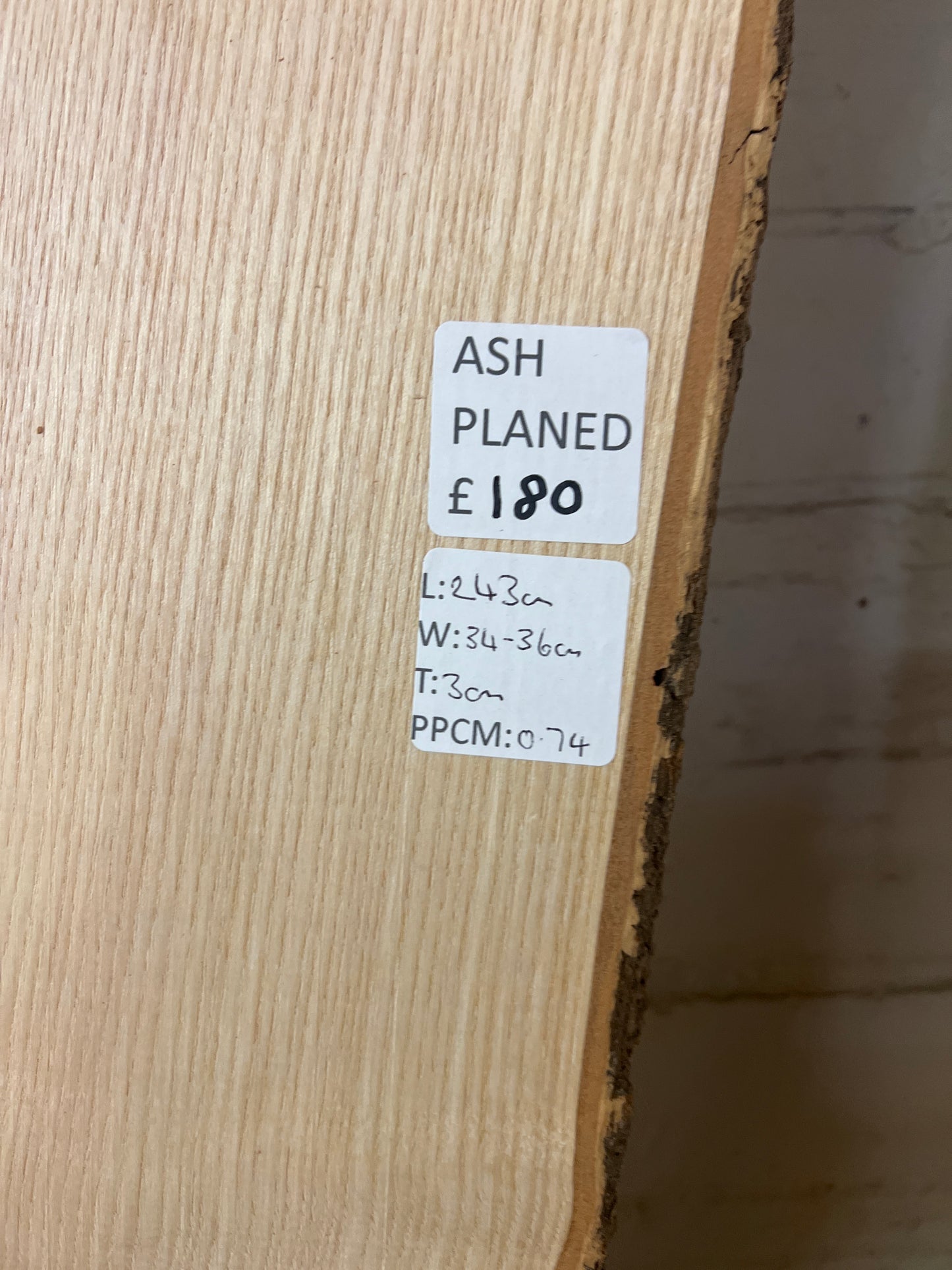 Ash boards 2430-2680 PLEASE CONTACT FOR DETAILS