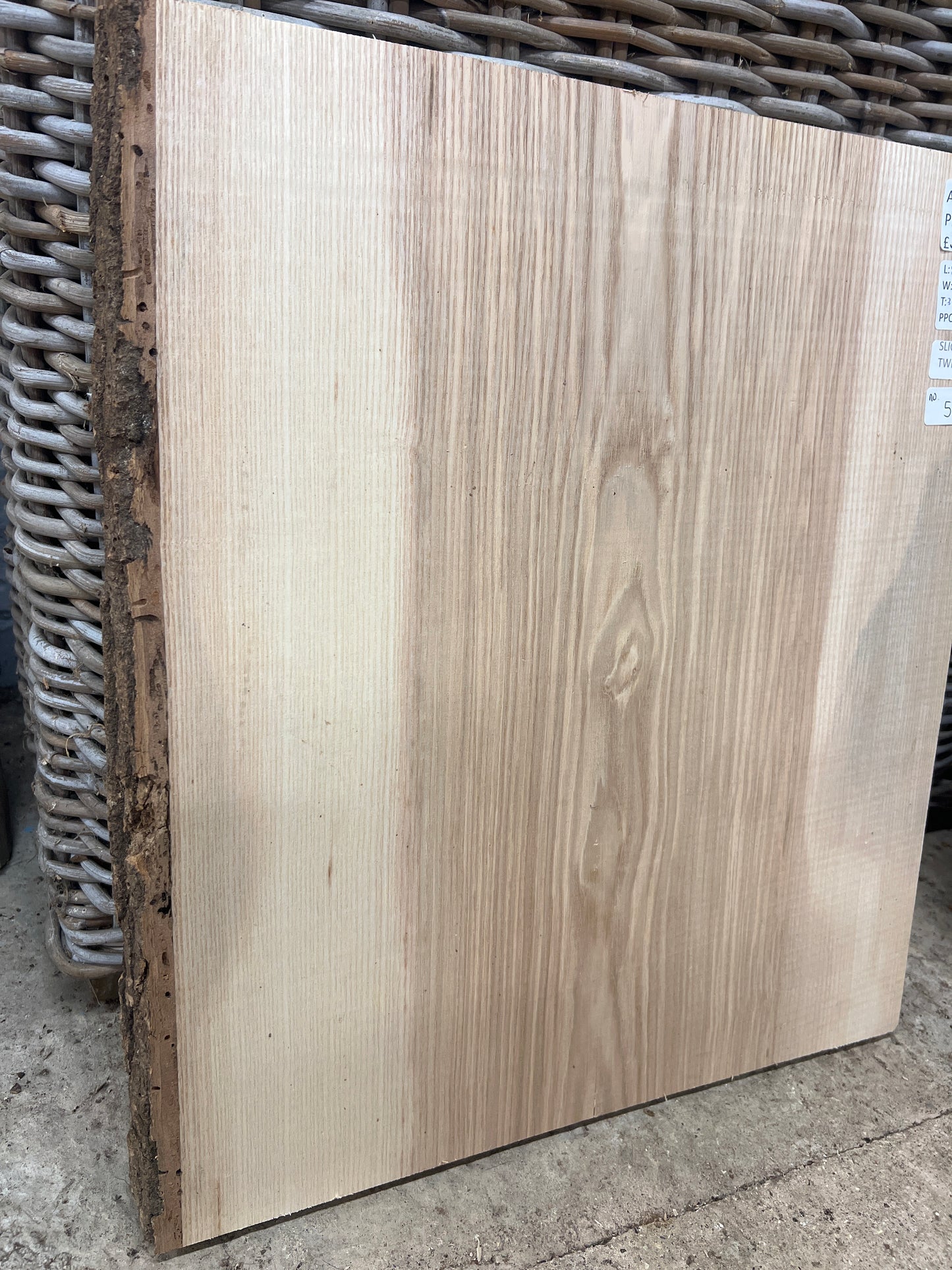 Ash No 5 - 550x490x33mm Planed