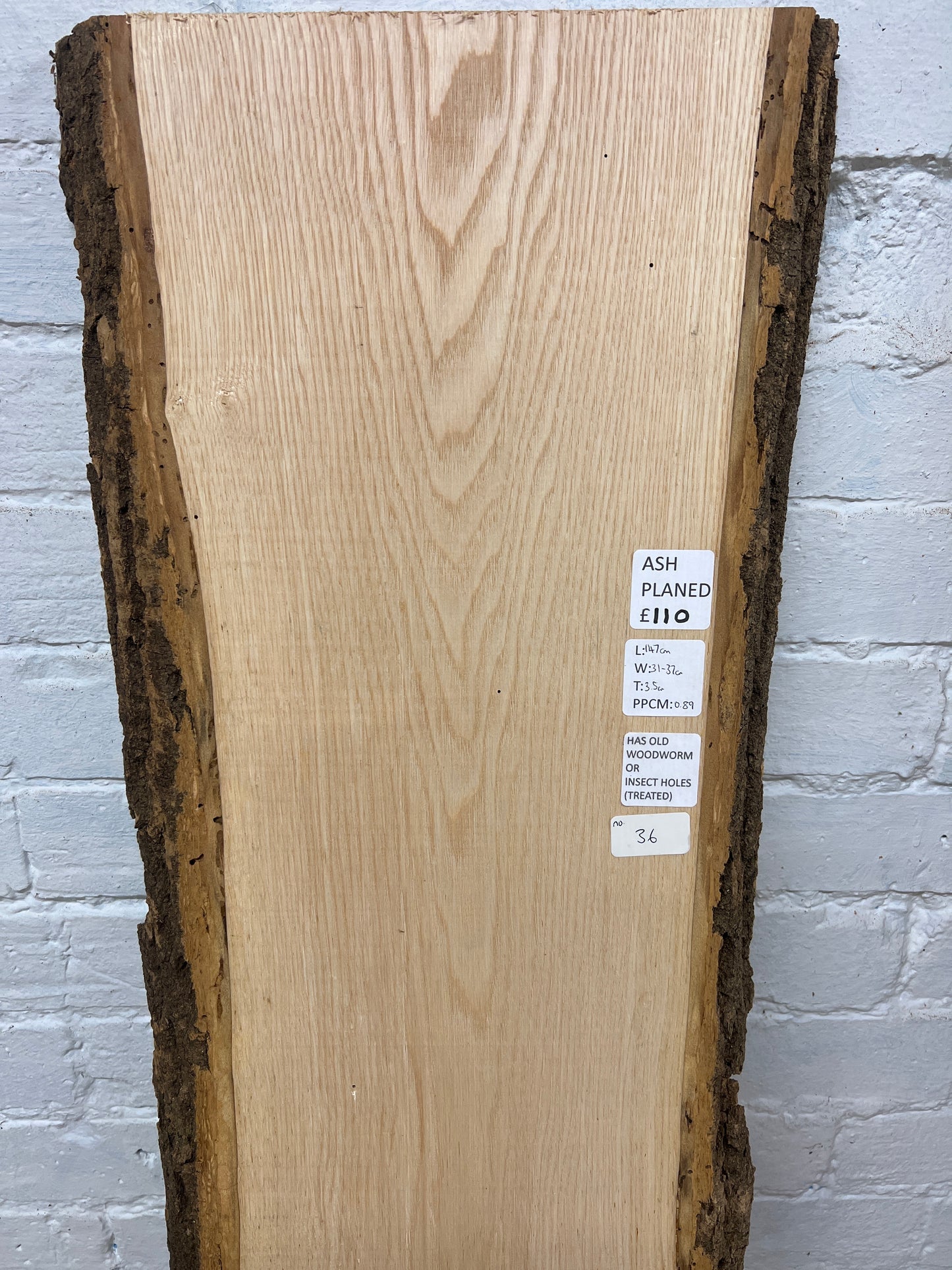 Ash No 36 - 1470x310-370x35mm Planed