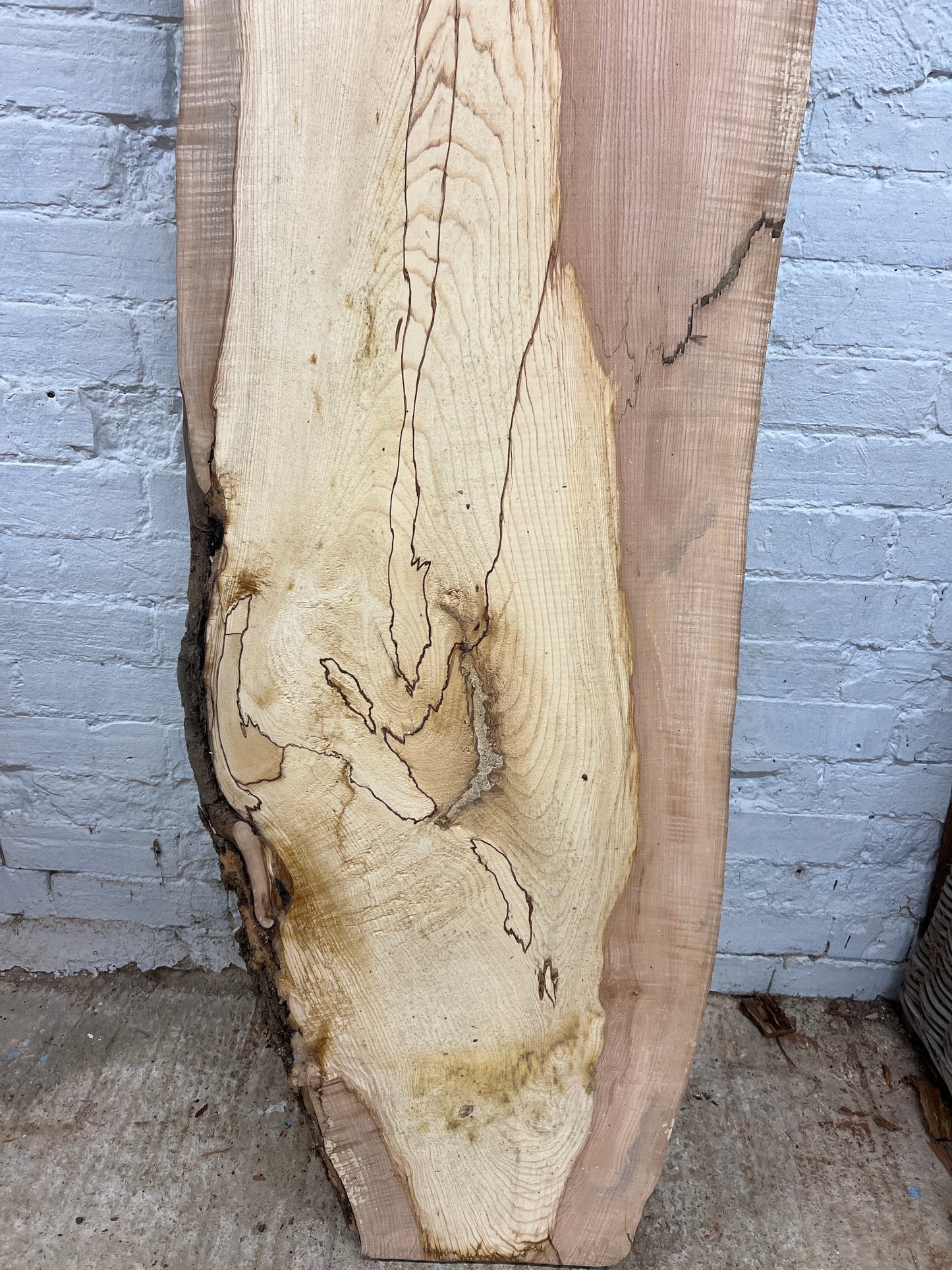 Ash No 46 - 1900x300-500x45mm Planed