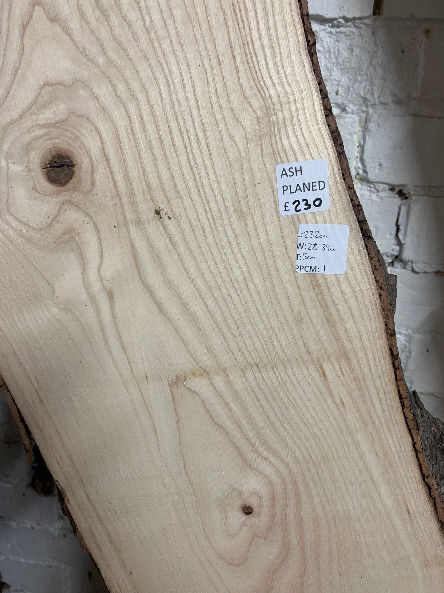 Ash boards 2300-2740mm PLEASE CONTACT FOR DETAILS