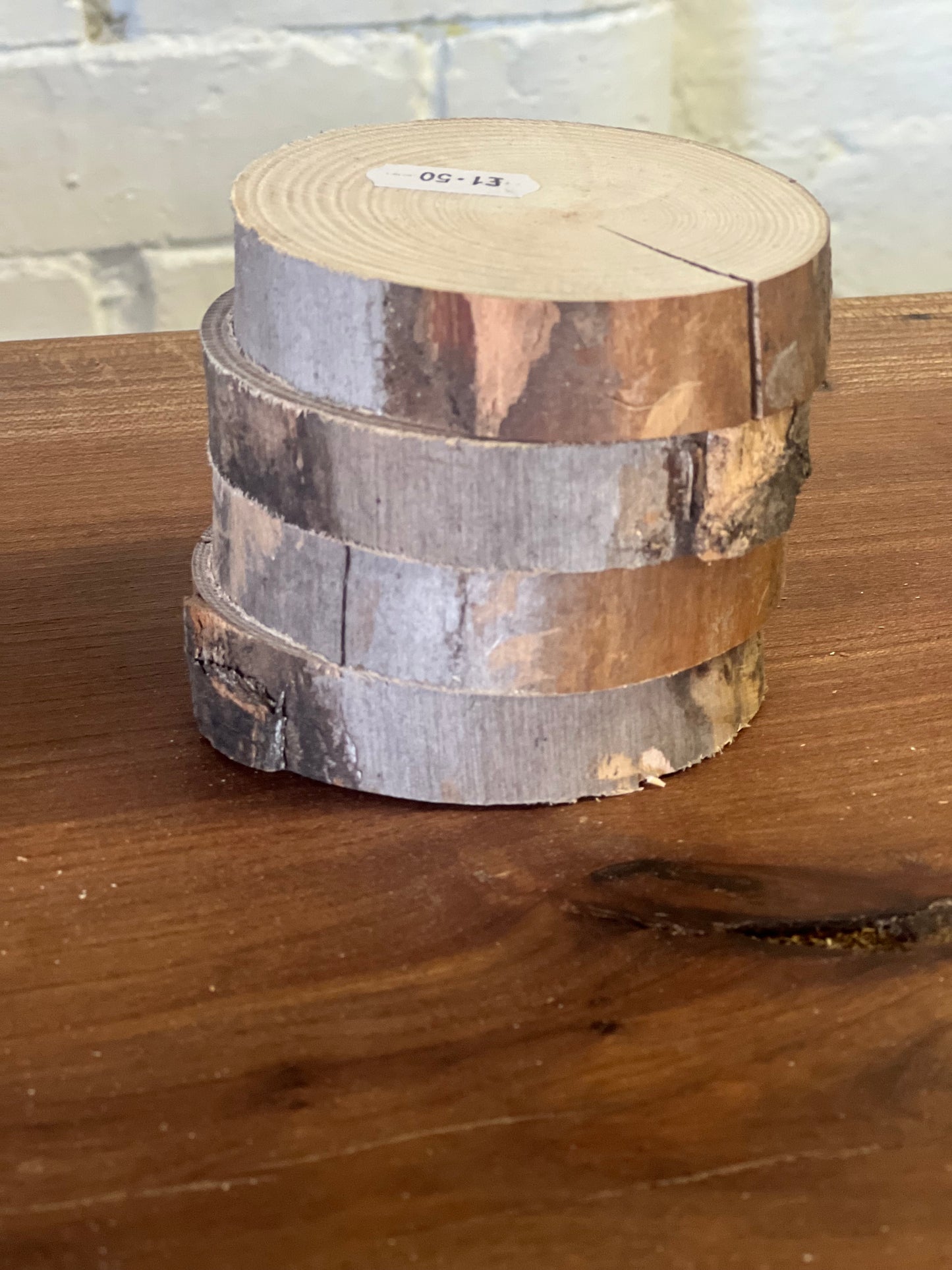 Ash rounds £1.50 - 90x20mm Sawn