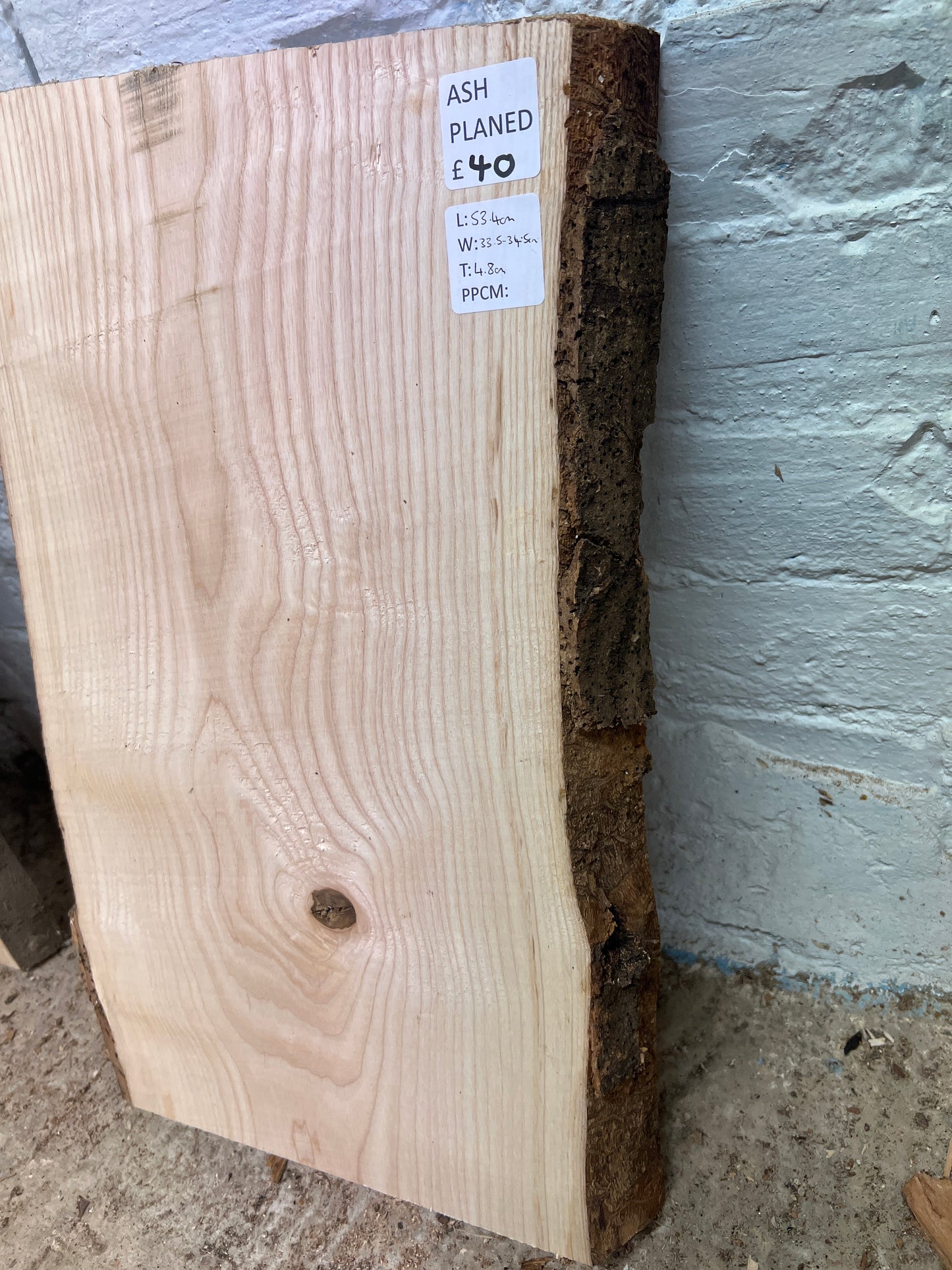 Ash No 11 - 534x335-345x48mm Planed