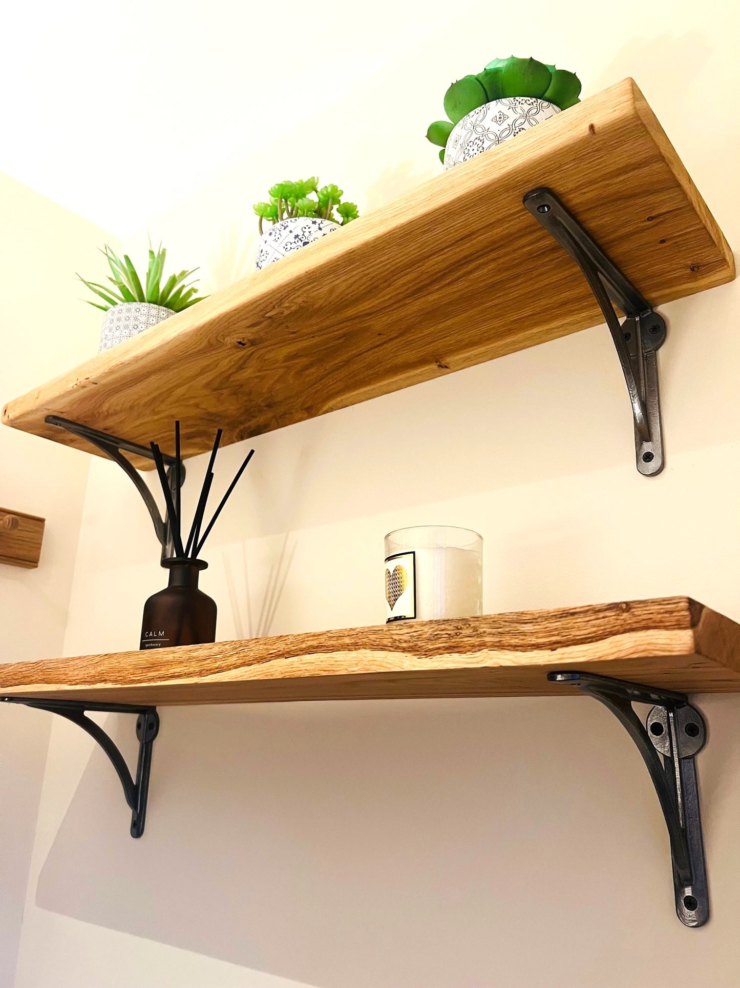 PEWTER GREY Premium Cast Iron Shelf Bracket