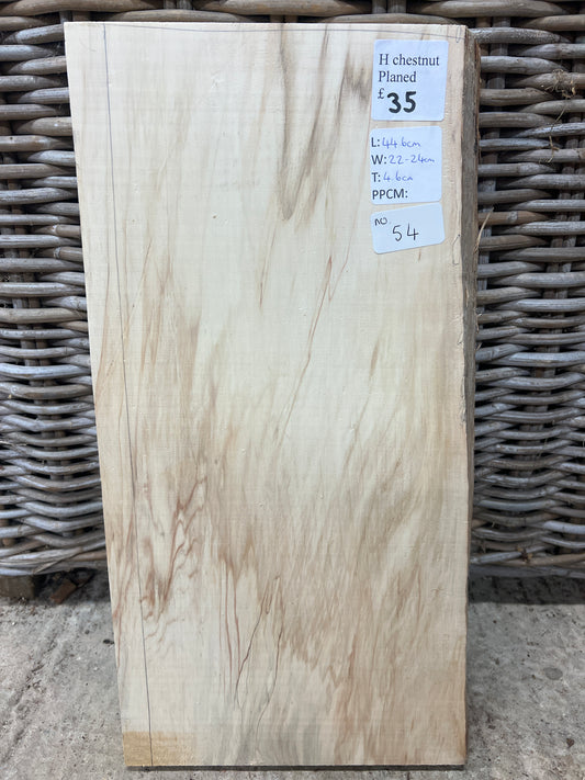 Horse Chestnut No 54 - 446x220-240x46mm Planed