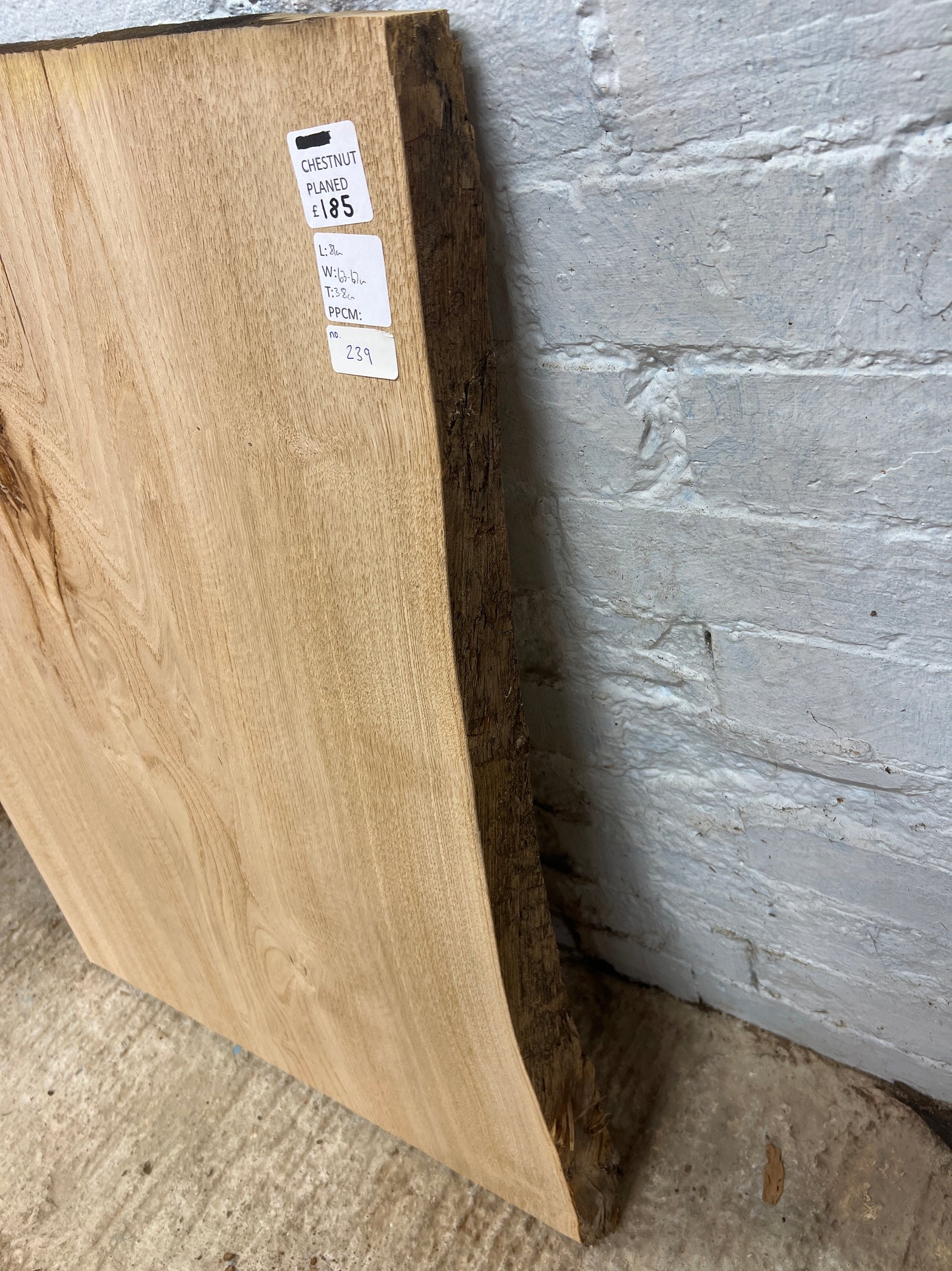 Chestnut No 239 - 810x630-670x38mm Planed