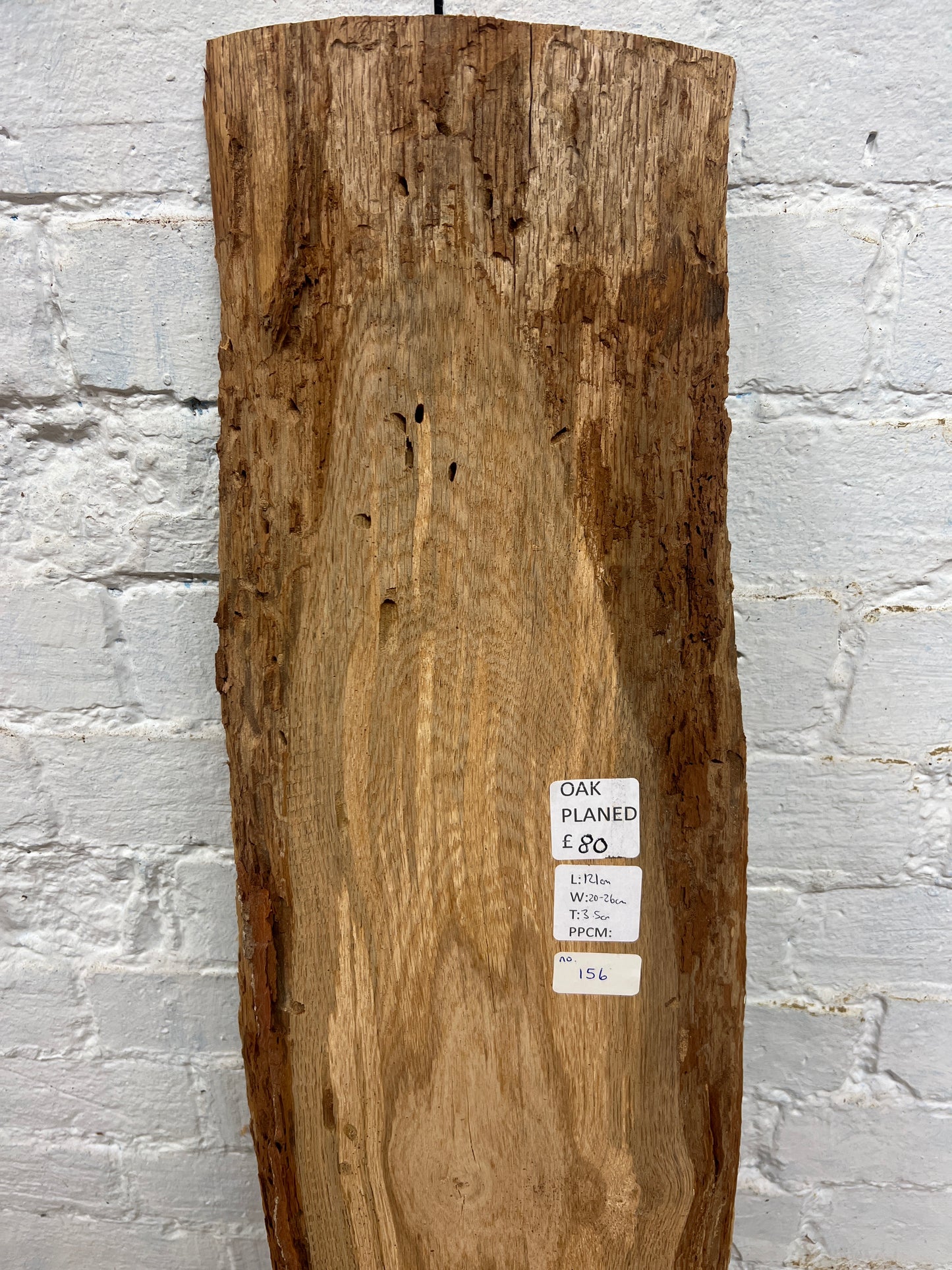 Oak No 156 - 1210x200-260x35mm Planed