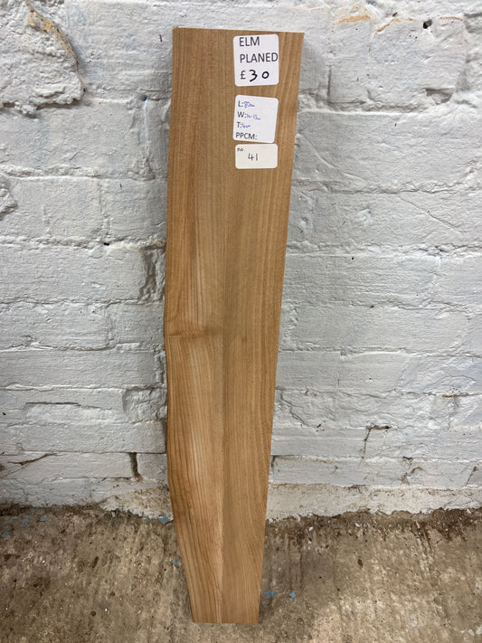 Elm No 41 - 800x100-130x40mm  Planed