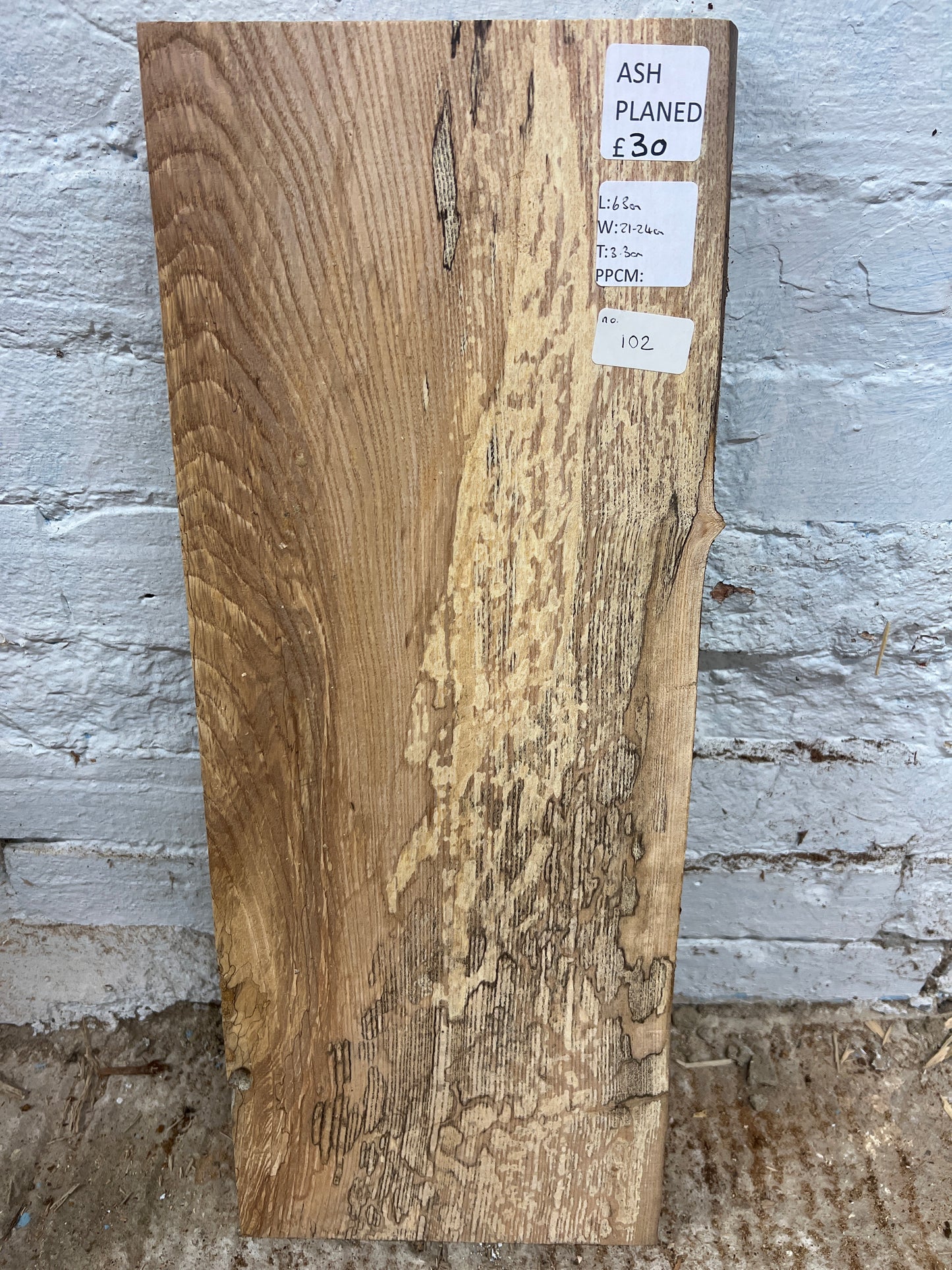 Ash No 102 - 630x210-240x330mm Planed