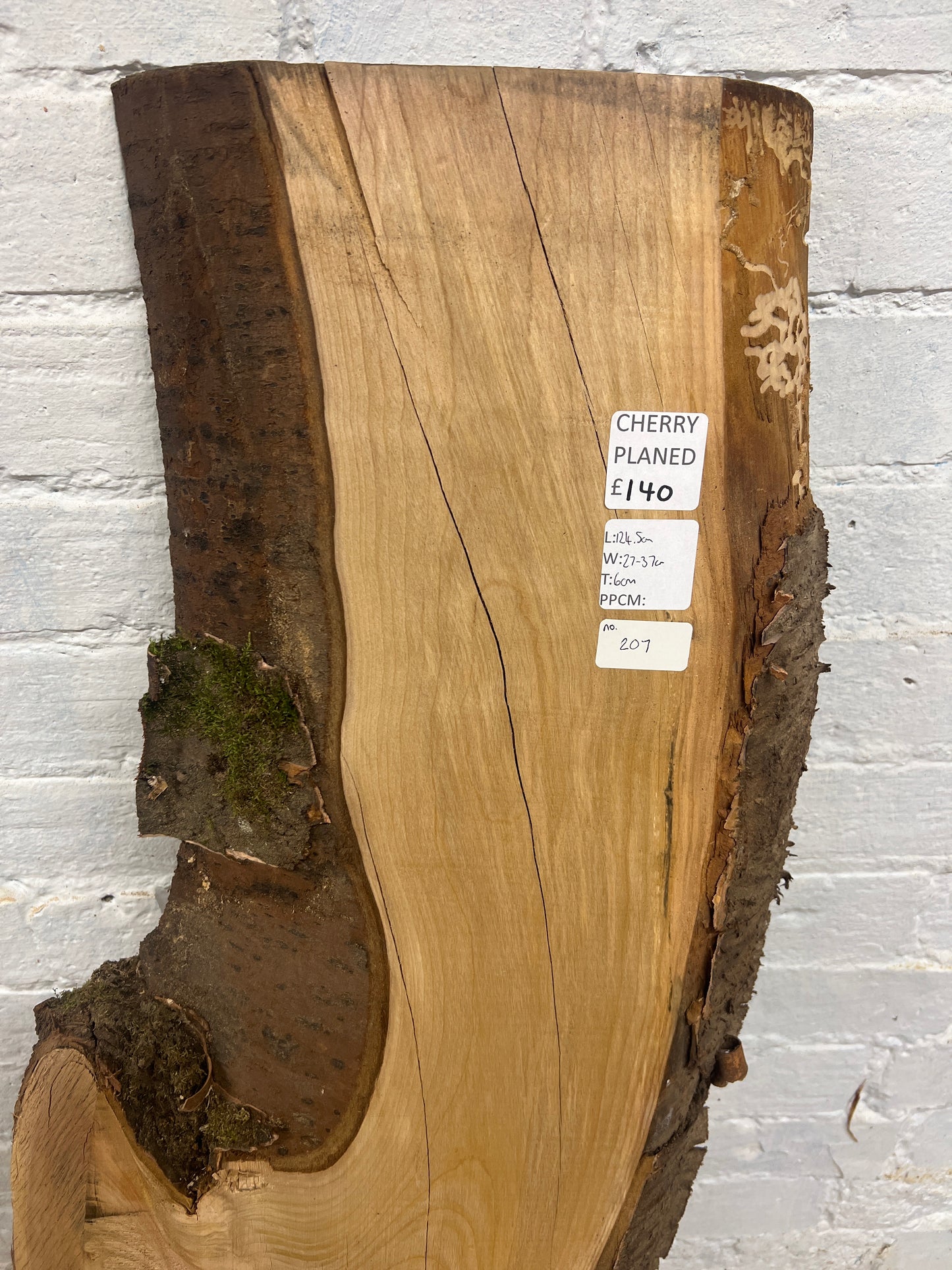 Cherry No 207 - 1245x270-370x60mm Planed