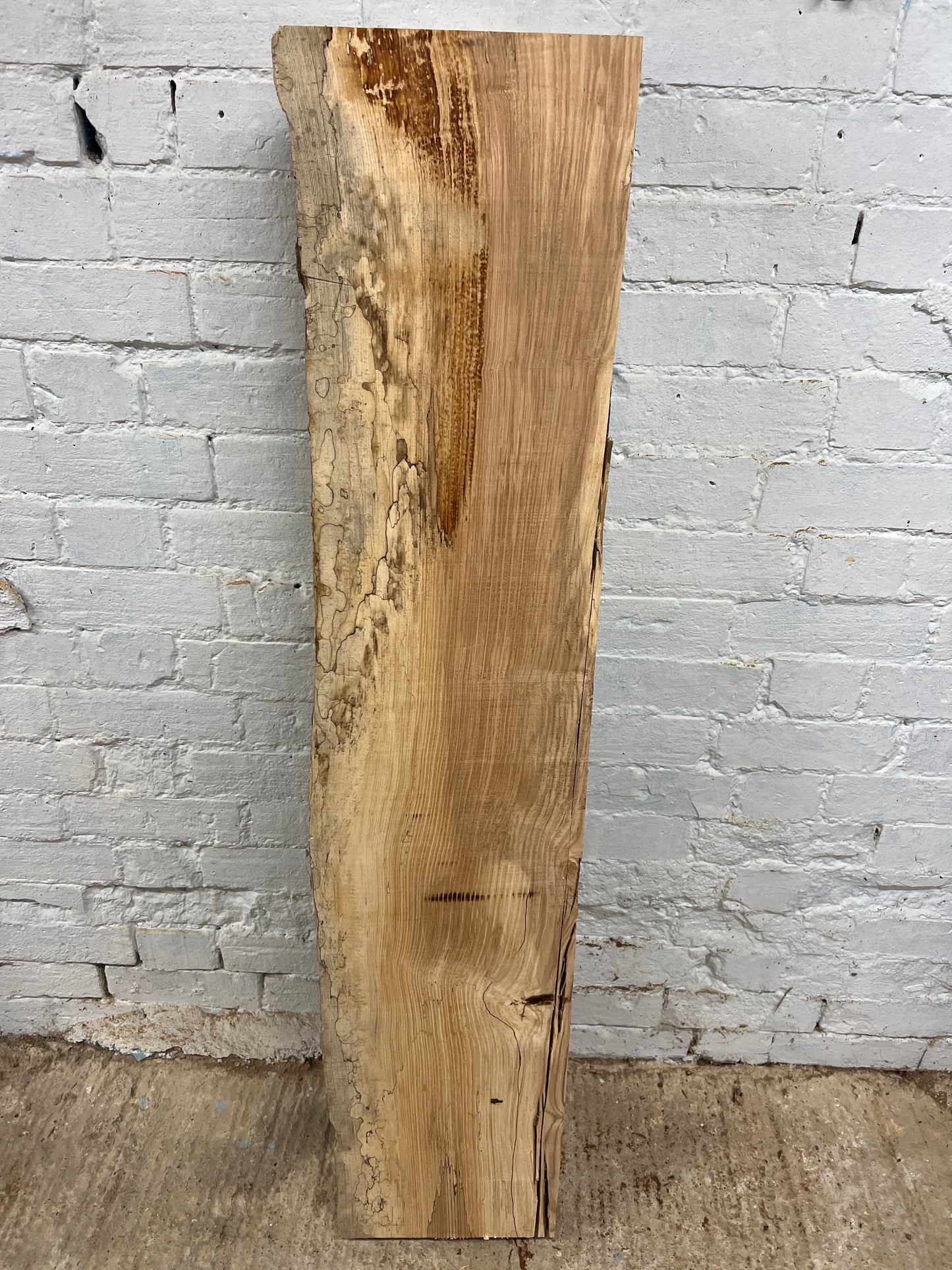 Spalted Beech No 8 - 1330x260-300x105mm Planed