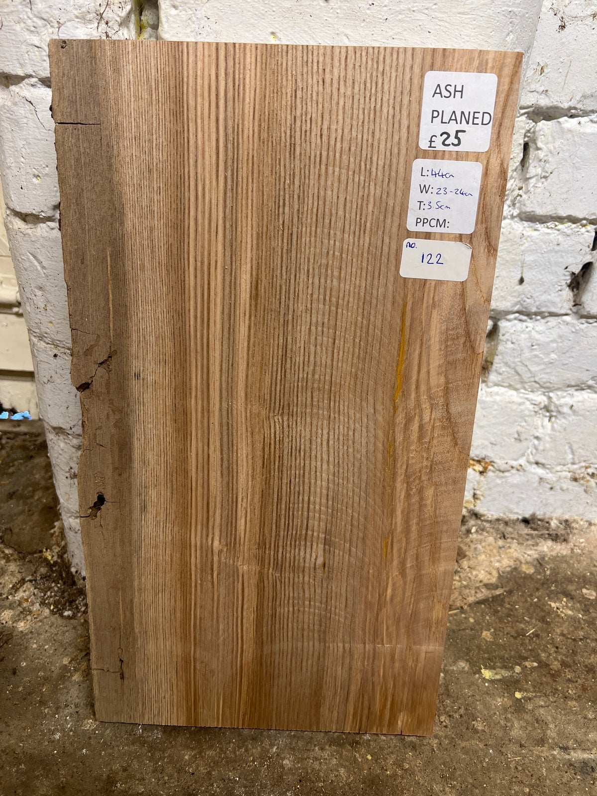Ash No 122 - 440x230-240x35mm Planed