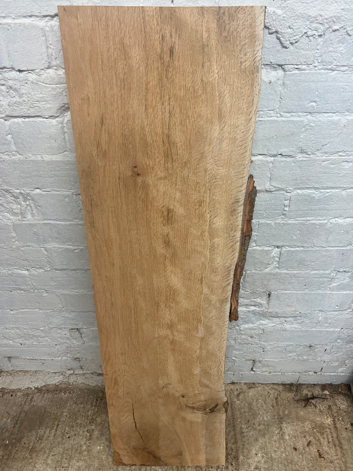 Holm Oak No 21 - 1170x310-340x35mm Planed