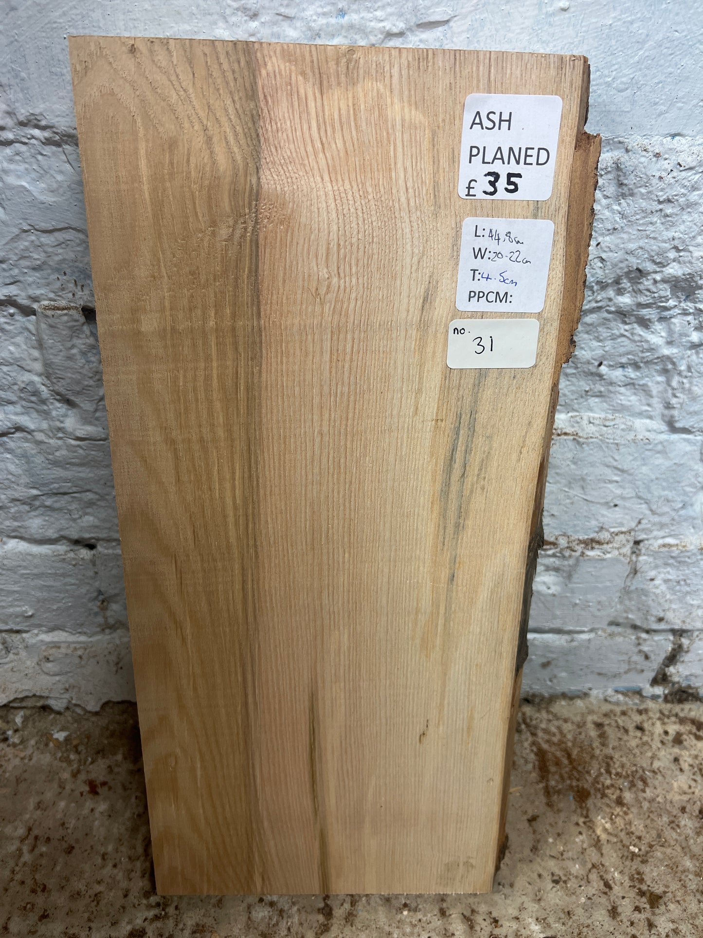 Ash No 31 - 448x200-220x45mm  Planed