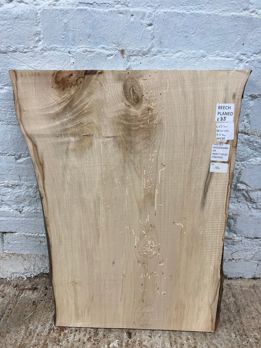 Beech No 186 - 625x420-480x34mm Planed