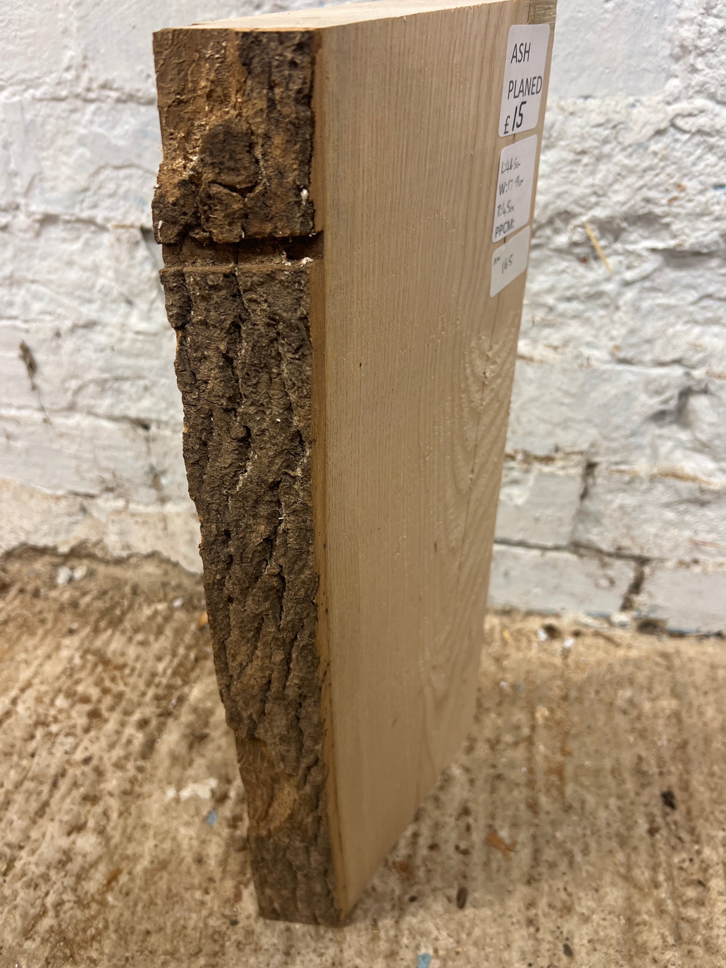 Ash No 165 - 465x170-190x45mm Planed