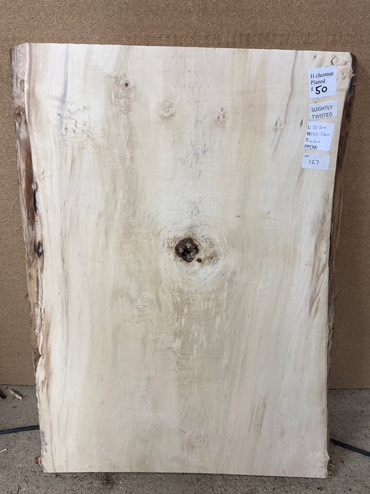 Horse Chestnut No 127 - 705x500-540x46mm Planed