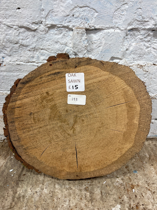 Oak No 198 - 320x270x60mm Sawn