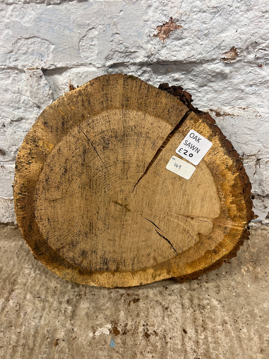 Oak No 149 - 350x320x50mm Sawn