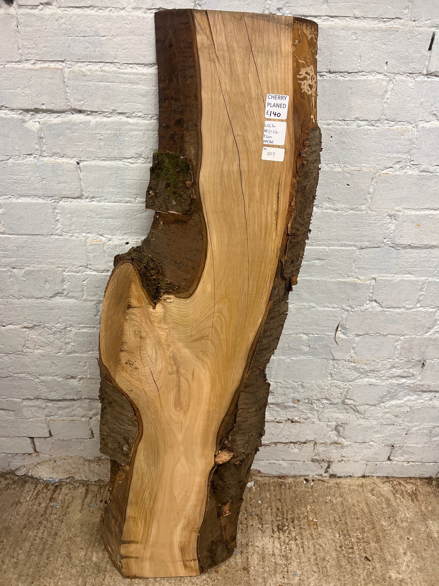 Cherry No 207 - 1245x270-370x60mm Planed